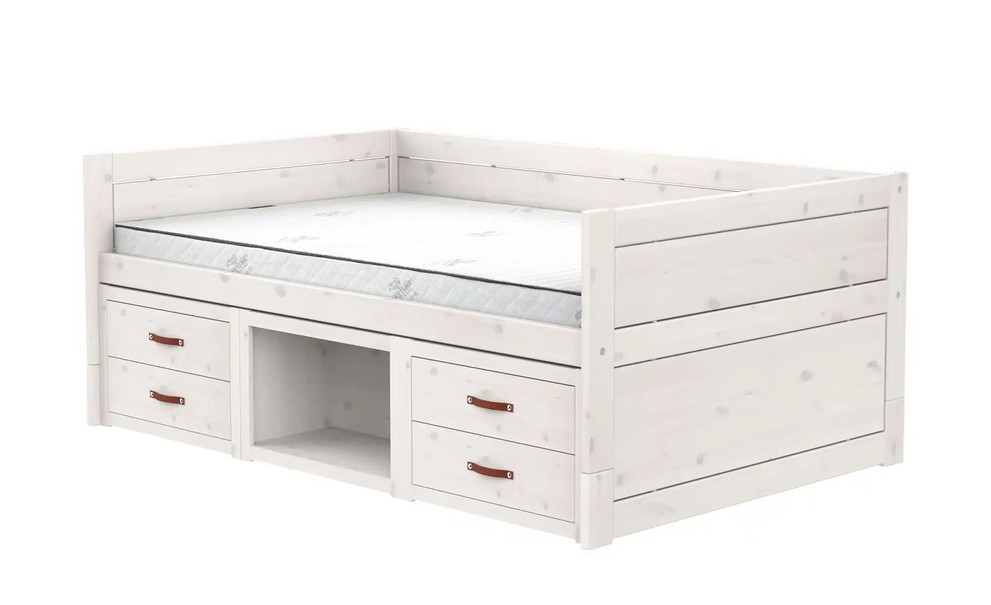 Lifetime Kojenbett mit Regal 120cm  Original ¦ weiß ¦ Maße (cm): B: 207 H: günstig online kaufen