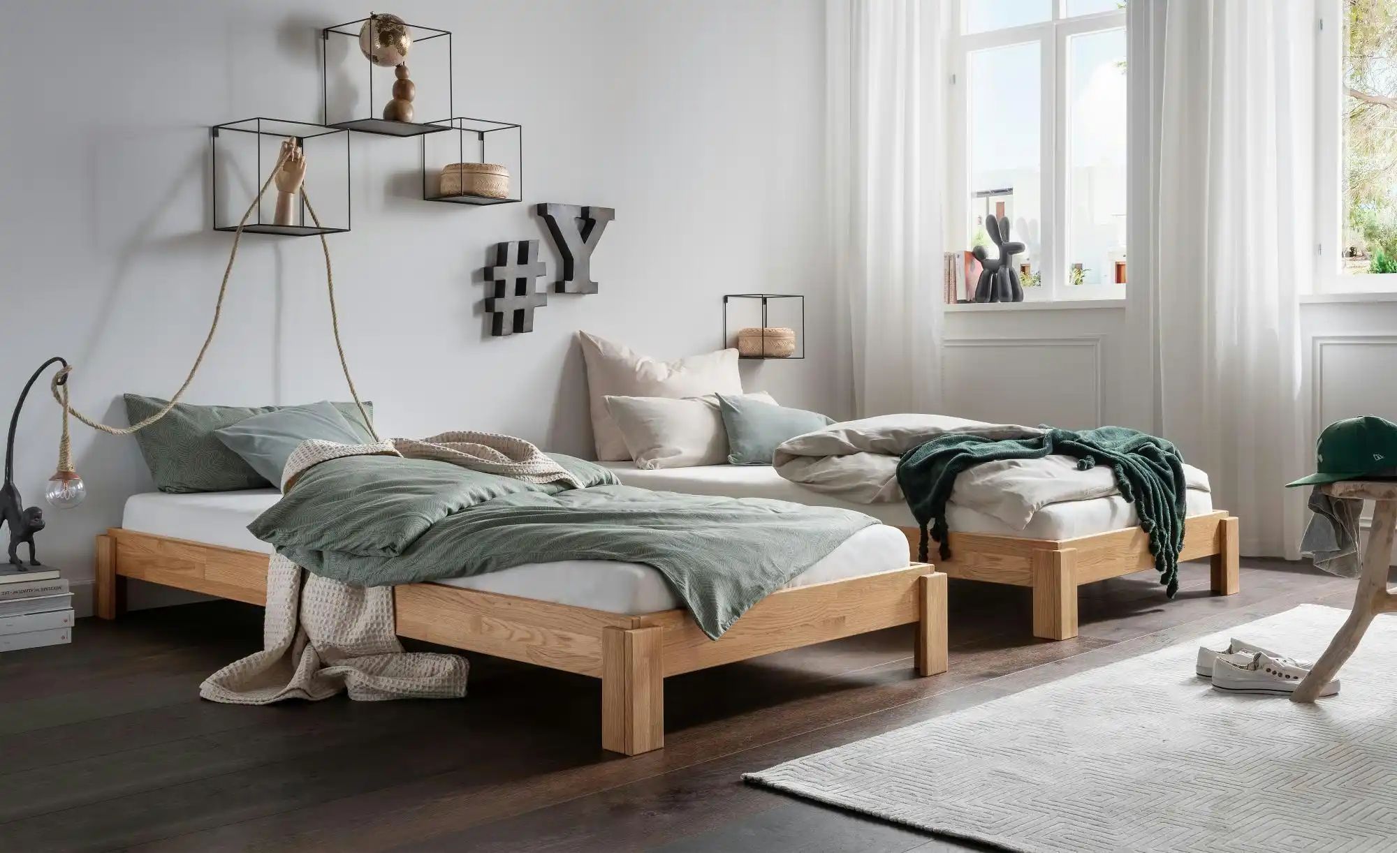 Stapelbett aus Massivholz Denver ¦ holzfarben ¦ Maße (cm): B: 98 H: 24 Bett günstig online kaufen