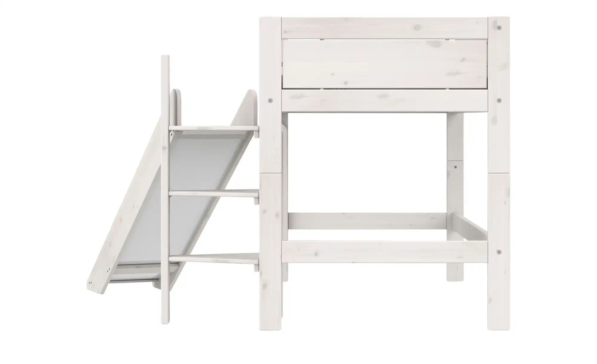Lifetime Hochbett mit Rutsche  Basis ¦ weiß ¦ Maße (cm): B: 207 H: 128 T: 1 günstig online kaufen