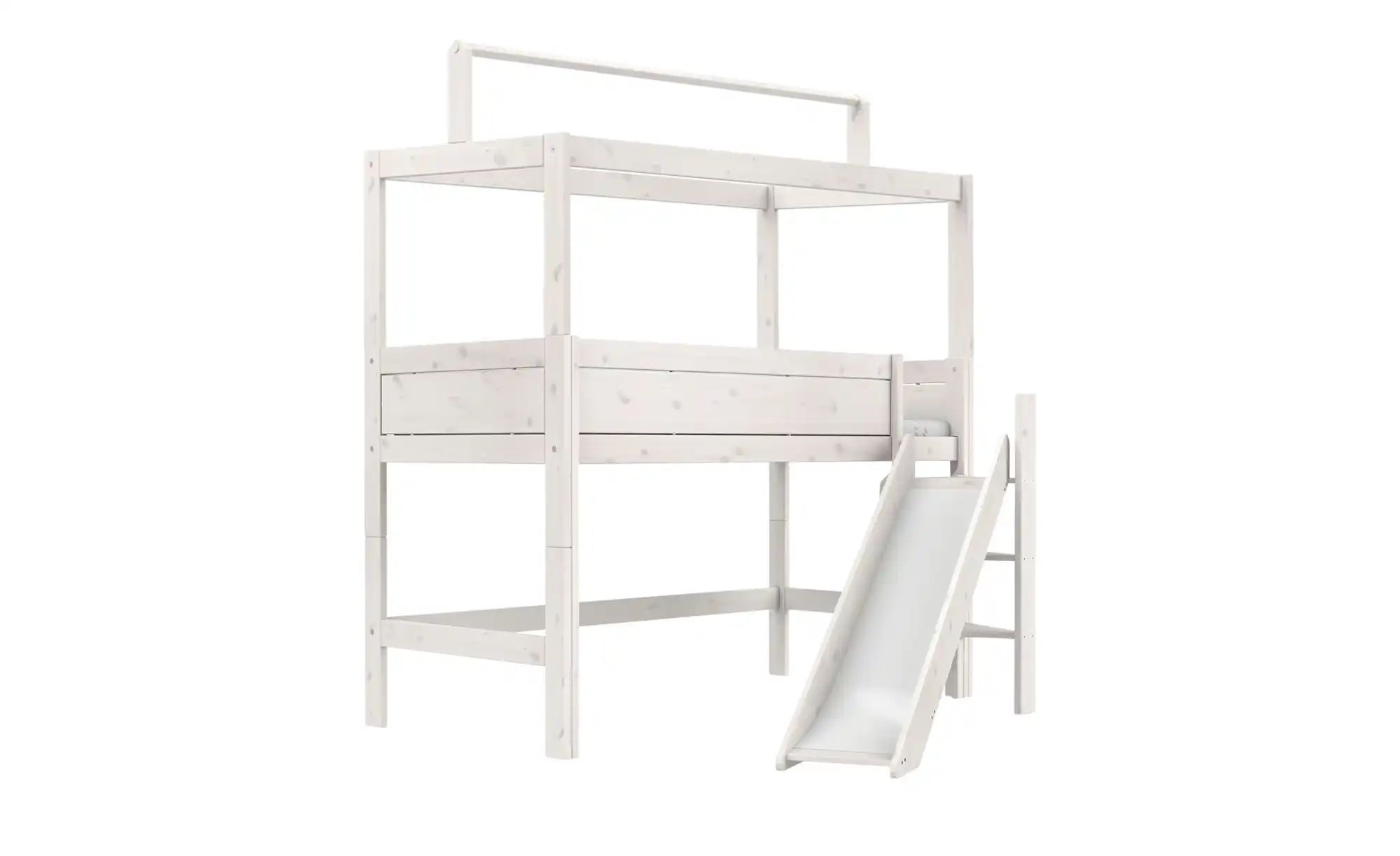 Lifetime Hausbett mit Rutsche  Basis ¦ weiß ¦ Maße (cm): B: 207 H: 225 T: 1 günstig online kaufen