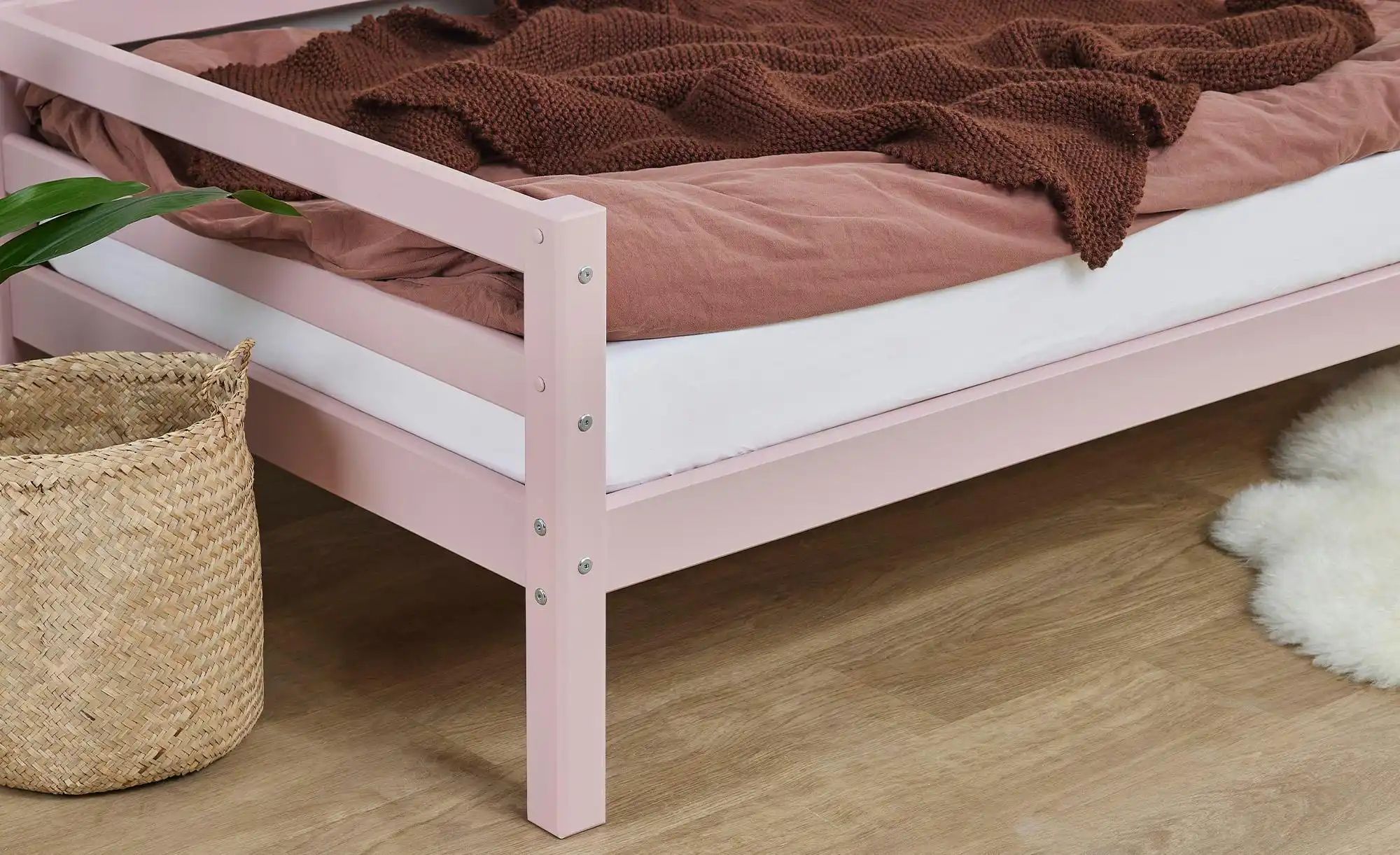 Hoppekids Bett  Eco Dream ¦ rosa/pink ¦ Maße (cm): B: 98 H: 56 Betten > Bet günstig online kaufen