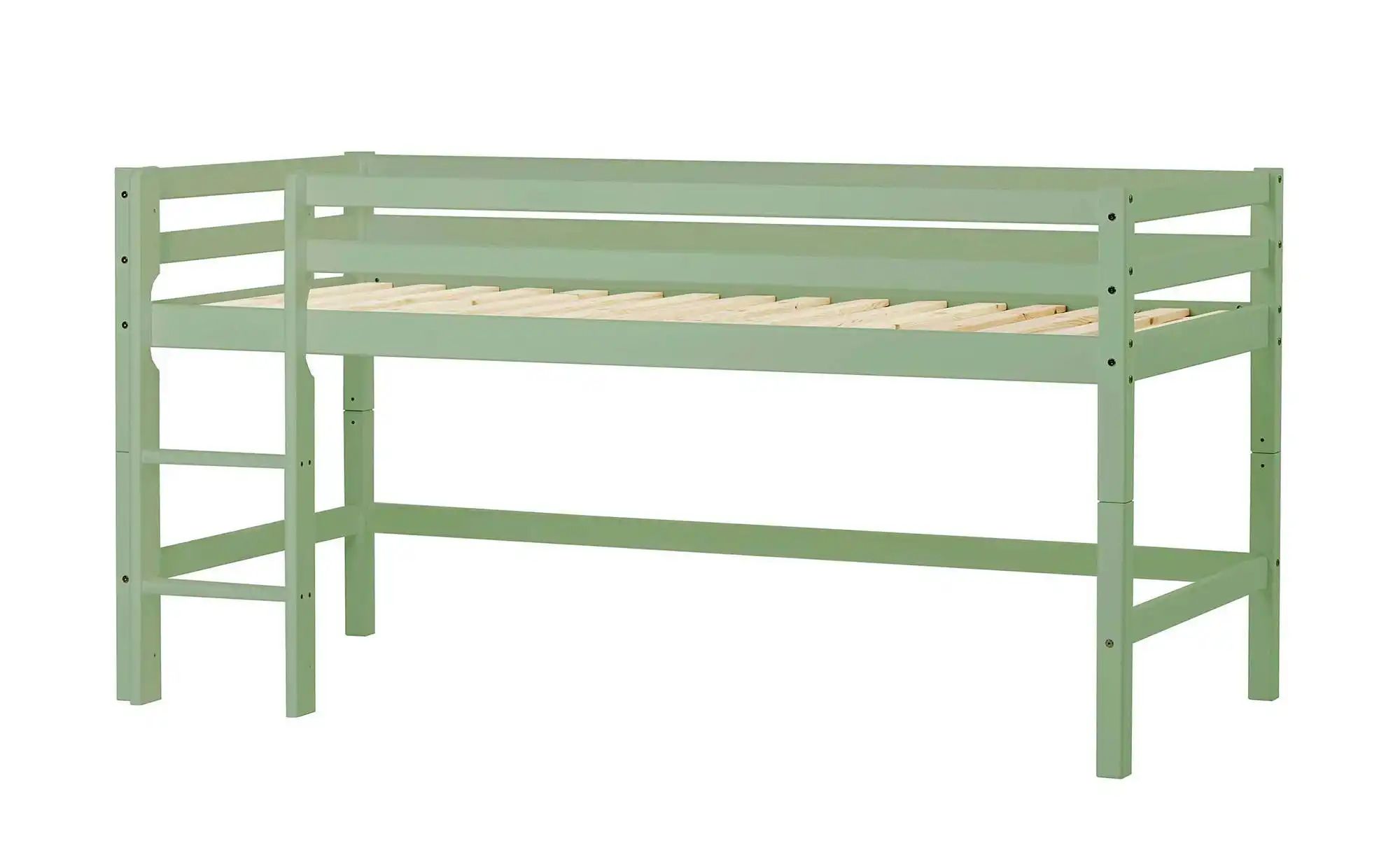 Hoppekids Hochbett  Eco Dream ¦ grün ¦ Maße (cm): B: 101 H: 105 Betten > Be günstig online kaufen