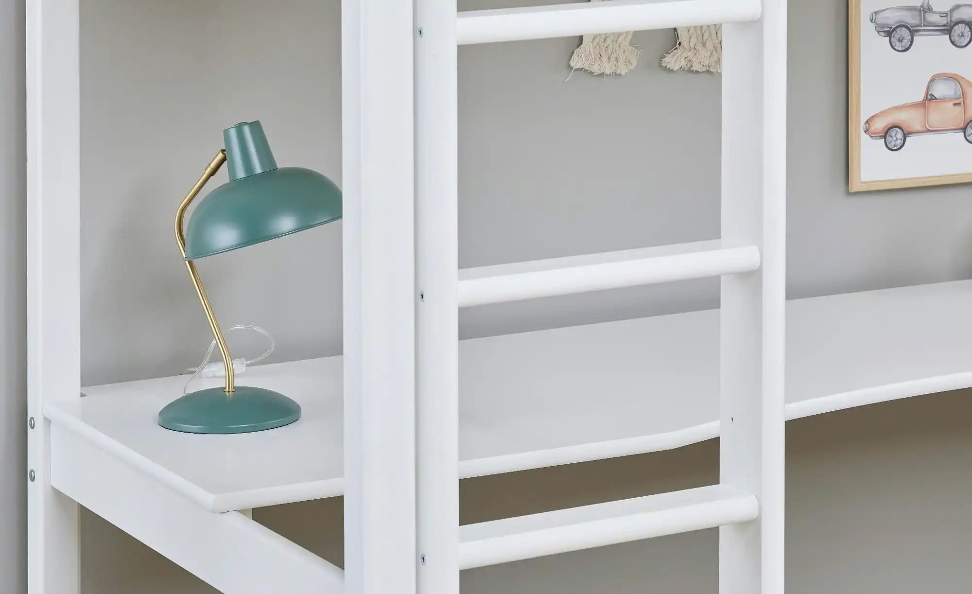 Hoppekids Hochbett  Eco Dream ¦ weiß ¦ Maße (cm): B: 101 H: 177 Betten > Be günstig online kaufen