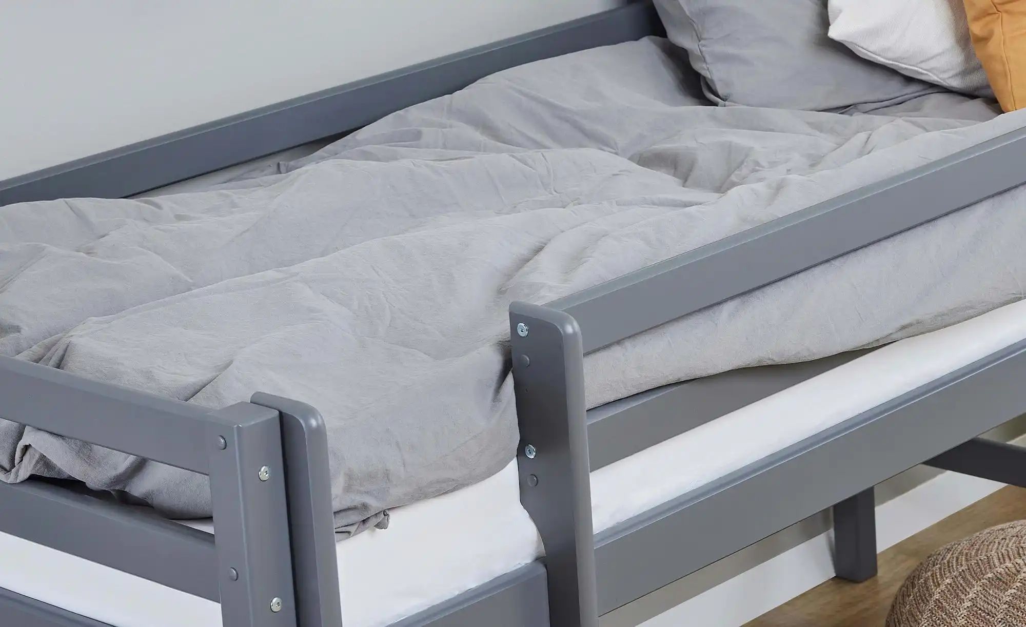 Hoppekids Hochbett  Eco Dream ¦ grau ¦ Maße (cm): B: 101 H: 105 Betten > Be günstig online kaufen