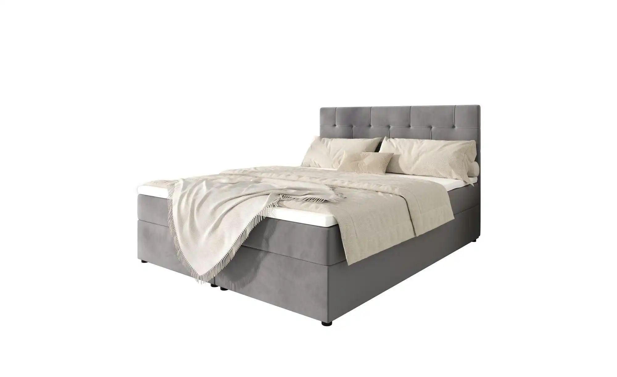 Boxbett   ¦ grau ¦ Maße (cm): B: 85 H: 102 Betten > Bettgestelle - Höffner günstig online kaufen