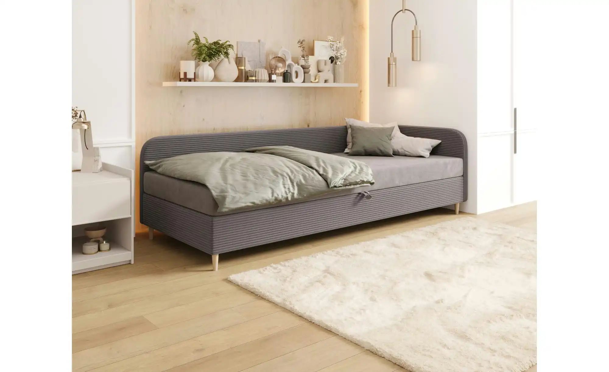 Polsterbett   ¦ mehrfarbig ¦ Maße (cm): B: 95 H: 75 Betten > Bettgestelle - günstig online kaufen