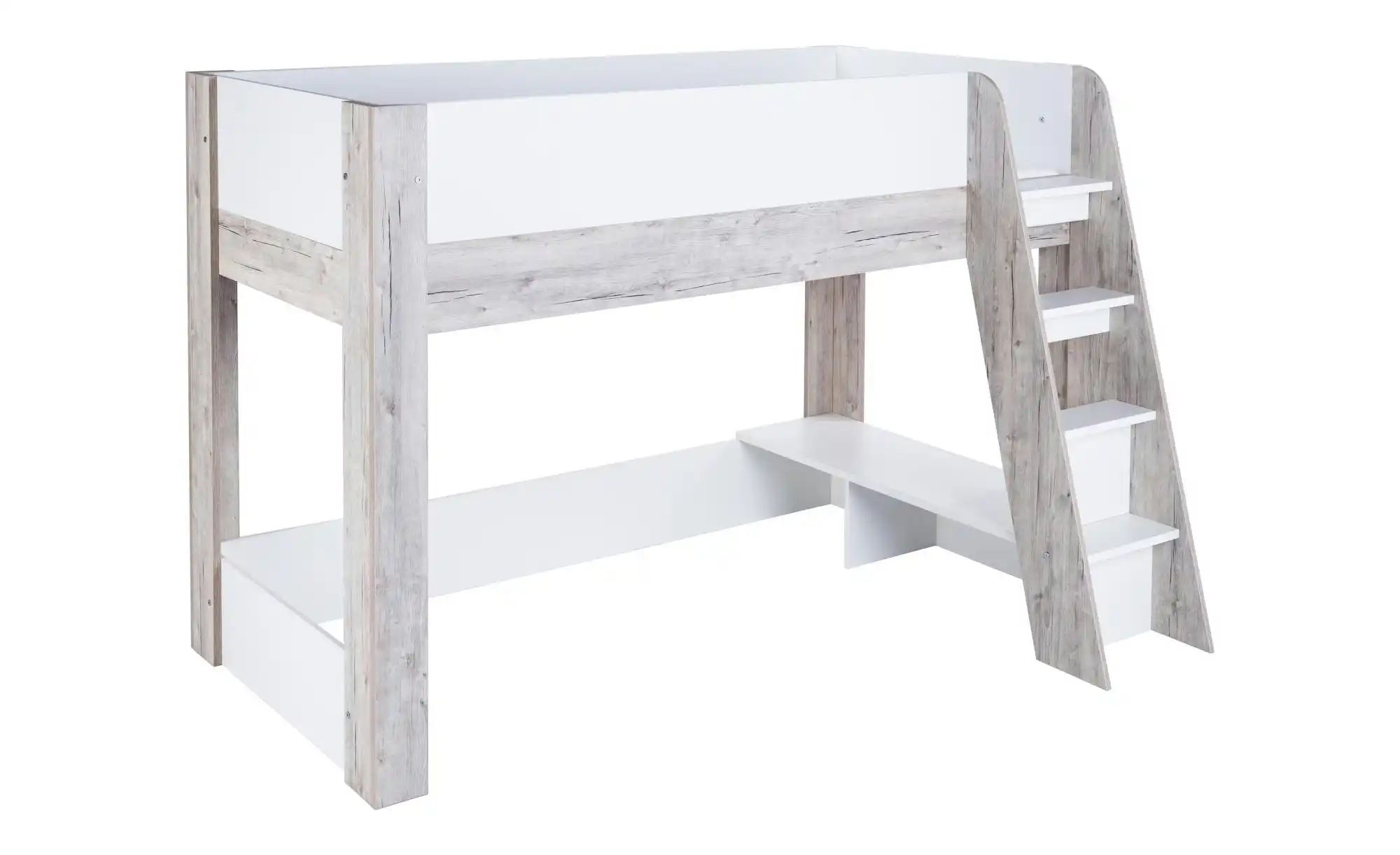 Hochbett  Bennet ¦ holzfarben ¦ Maße (cm): B: 208 H: 141 Betten > Bettgeste günstig online kaufen