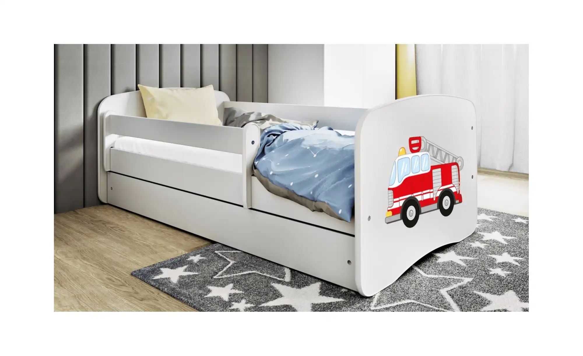 Bett  Feuerwehr ¦ weiß ¦ Maße (cm): B: 164 H: 61 Betten > Bettgestelle - Hö günstig online kaufen