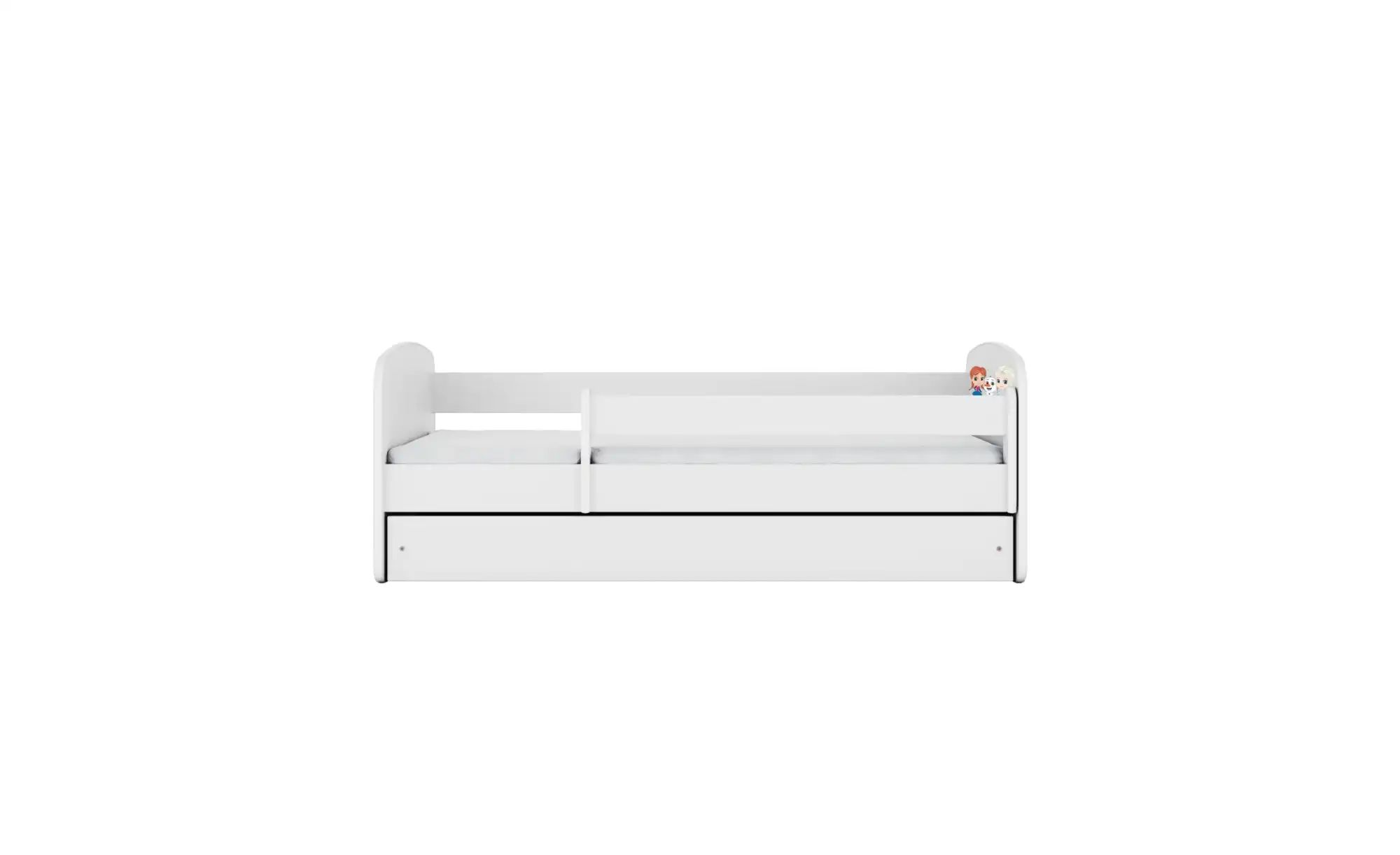 Bett  Eiskönigin ¦ weiß ¦ Maße (cm): B: 184 H: 61 Betten > Bettgestelle - H günstig online kaufen
