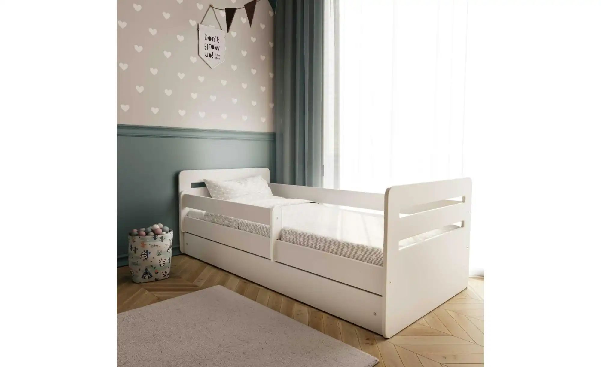 Bett  Babydream ¦ weiß ¦ Maße (cm): B: 90 H: 65 Betten > Bettgestelle - Höf günstig online kaufen