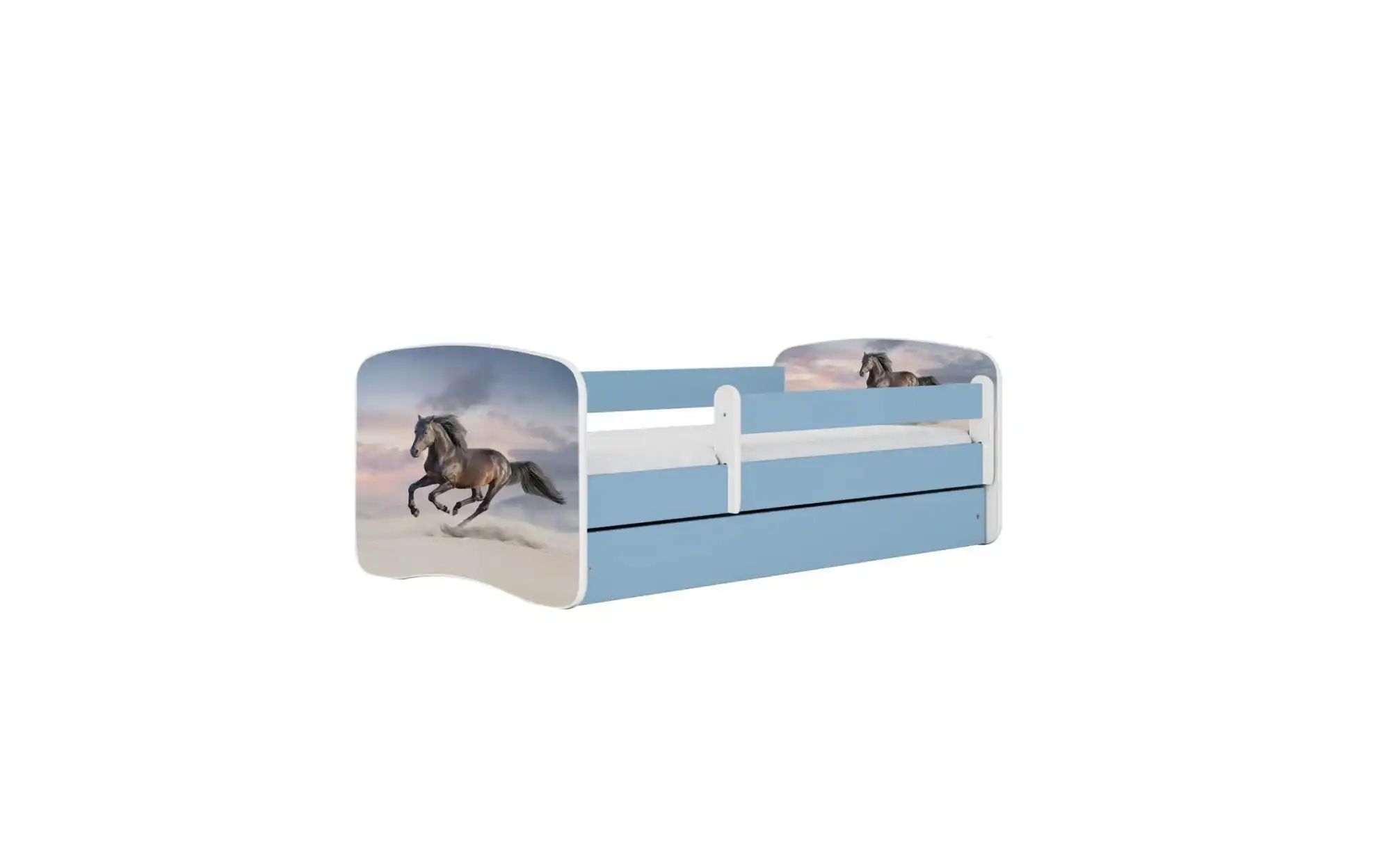 Bett Pferd ¦ blau ¦ Maße (cm): B: 90 H: 61 Betten > Bettgestelle - Höffner