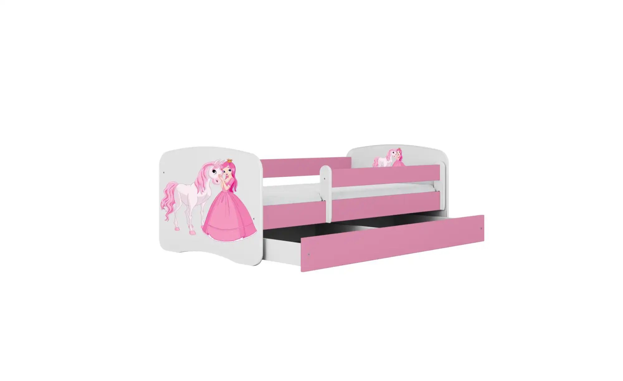 Bett  Prinzessin mit Pferd ¦ rosa/pink ¦ Maße (cm): B: 184 H: 61 Betten > B günstig online kaufen
