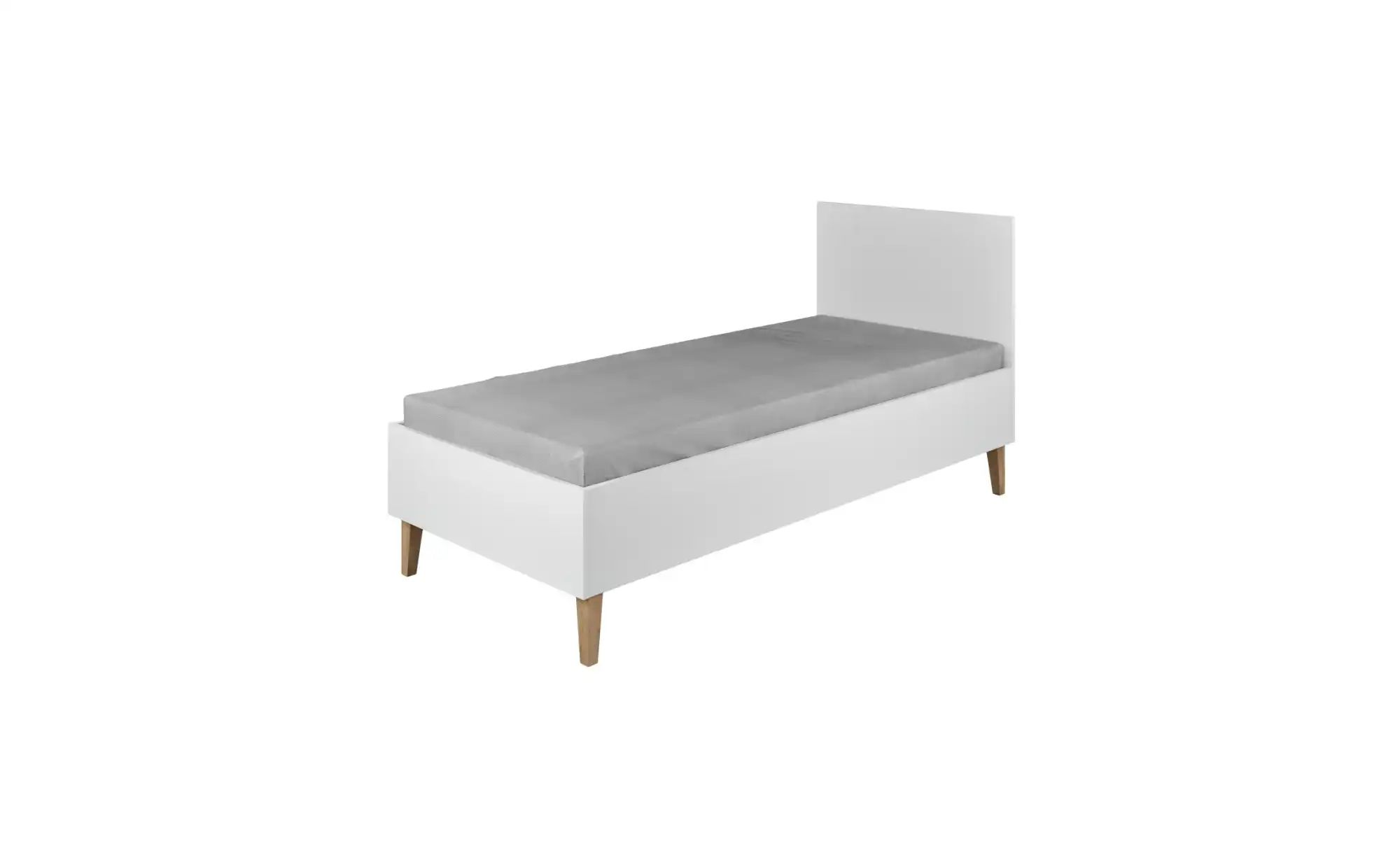 Bett  Kubi ¦ weiß ¦ Maße (cm): B: 184 H: 92 Betten > Bettgestelle - Höffner günstig online kaufen