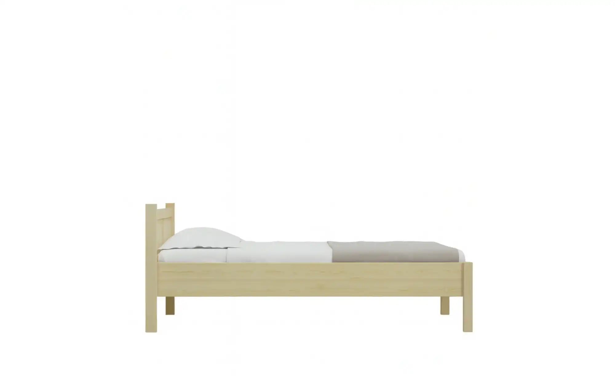 Thumbnail - Bettgestell Massivholzbett Elvar ¦ holzfarben ¦ Maße (cm): B: 168 H: 76 Betten > Bettgestelle - Höffner
