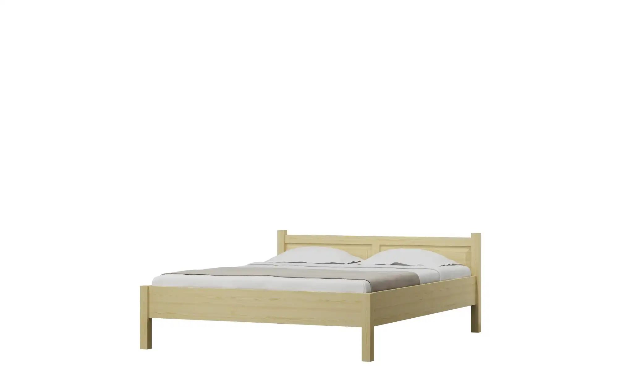 Bettgestell Massivholzbett Elvar ¦ holzfarben ¦ Maße (cm): B: 168 H: 76 Bet günstig online kaufen