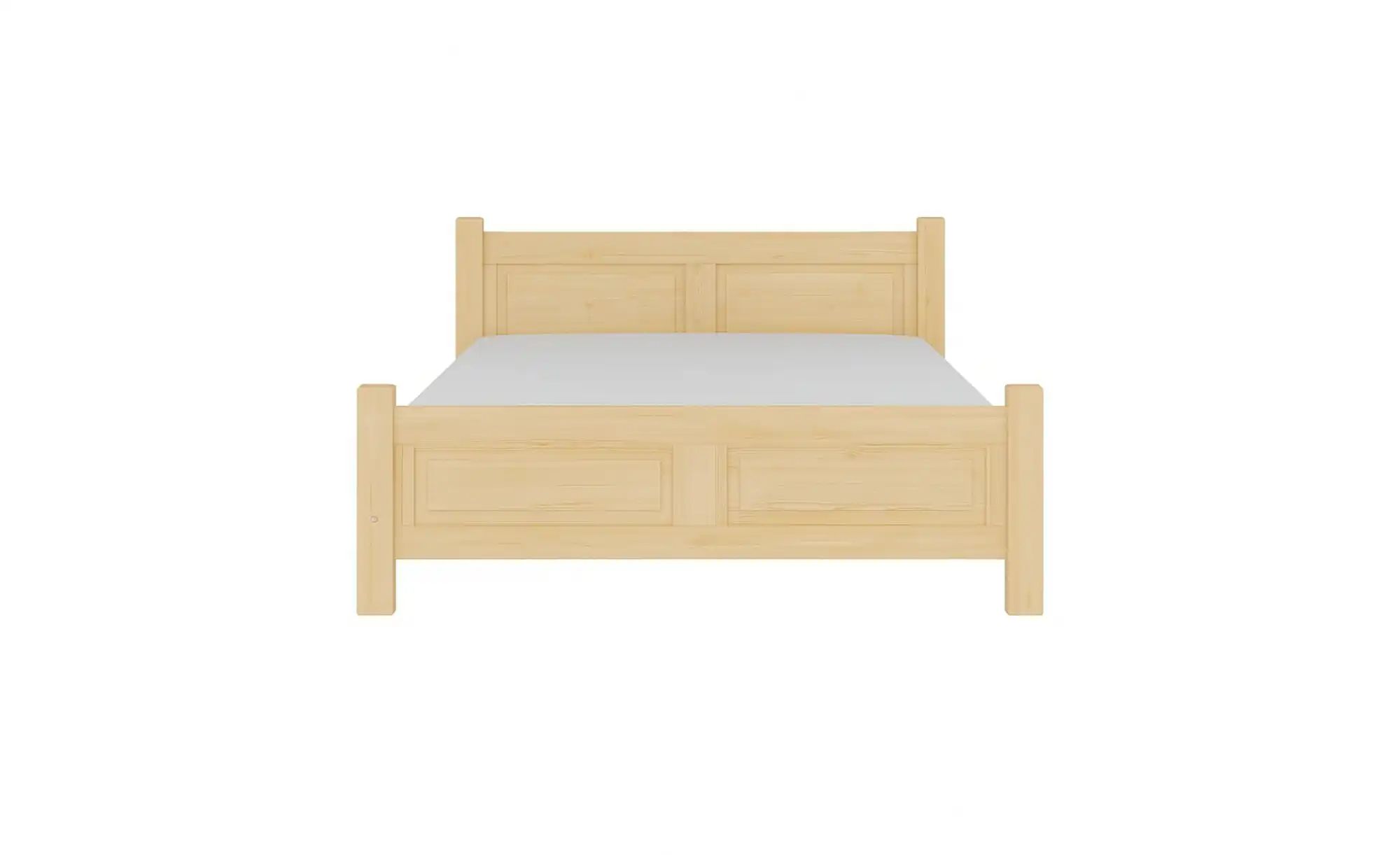 Bettgestell Massivholz Aren ¦ holzfarben ¦ Maße (cm): B: 208 H: 76 Betten > günstig online kaufen