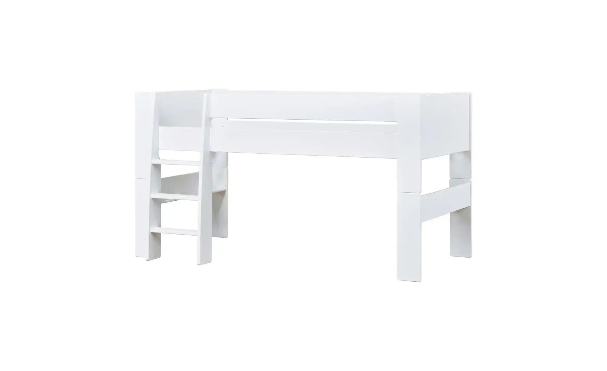 Hoppekids Hochbett  Steens for Kids ¦ weiß ¦ Maße (cm): B: 110 H: 113 Bette günstig online kaufen
