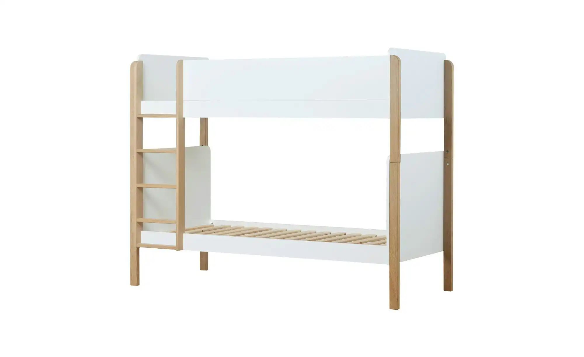 Hoppekids Etagenbett  Blend ¦ weiß ¦ Maße (cm): B: 101 H: 170 Betten > Bett günstig online kaufen