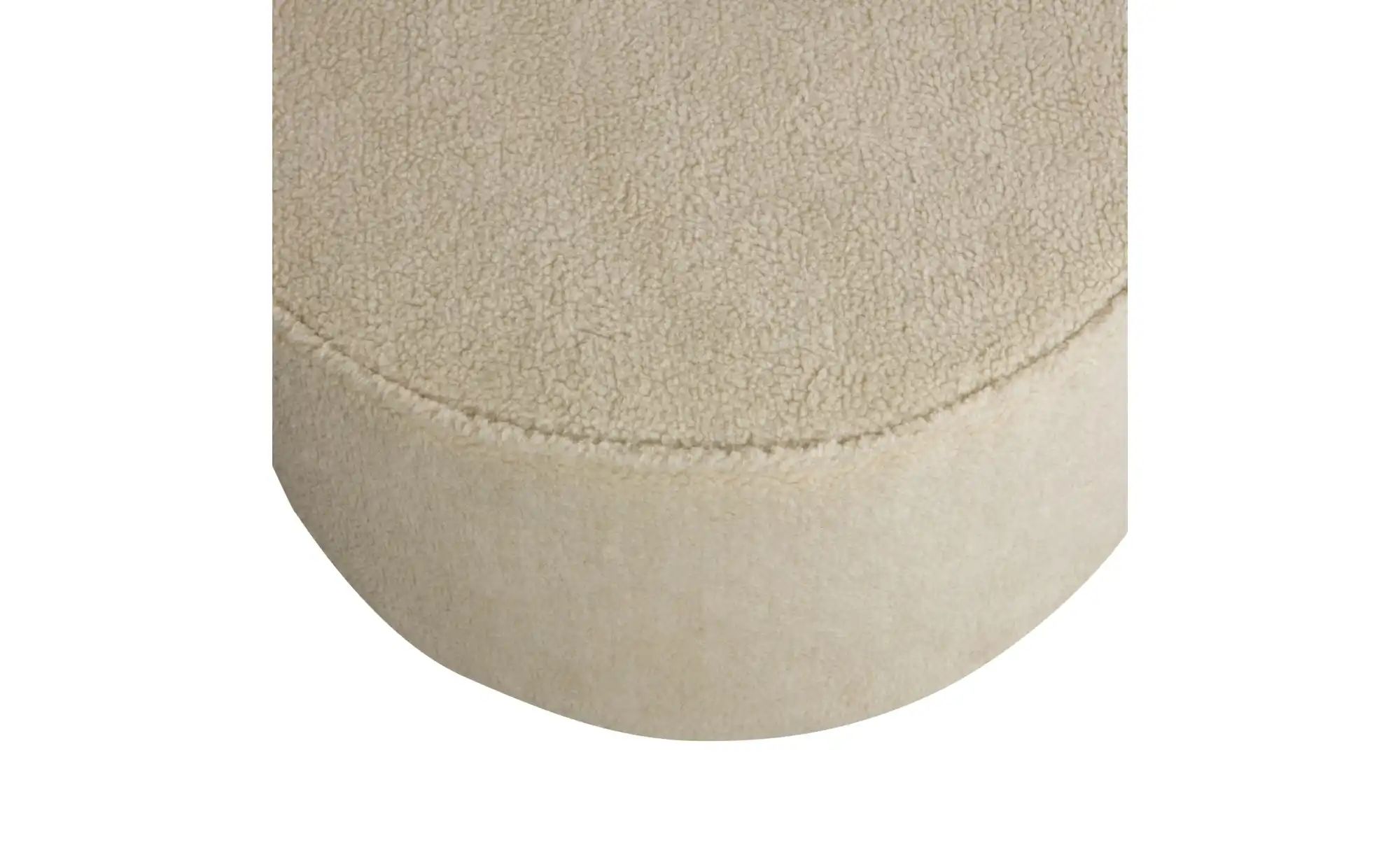 Thumbnail - Sitzpouf   ¦ creme ¦ Maße (cm): H: 36  Ø: 60 Polstermöbel > Hocker > Sitzpouf - Höffner