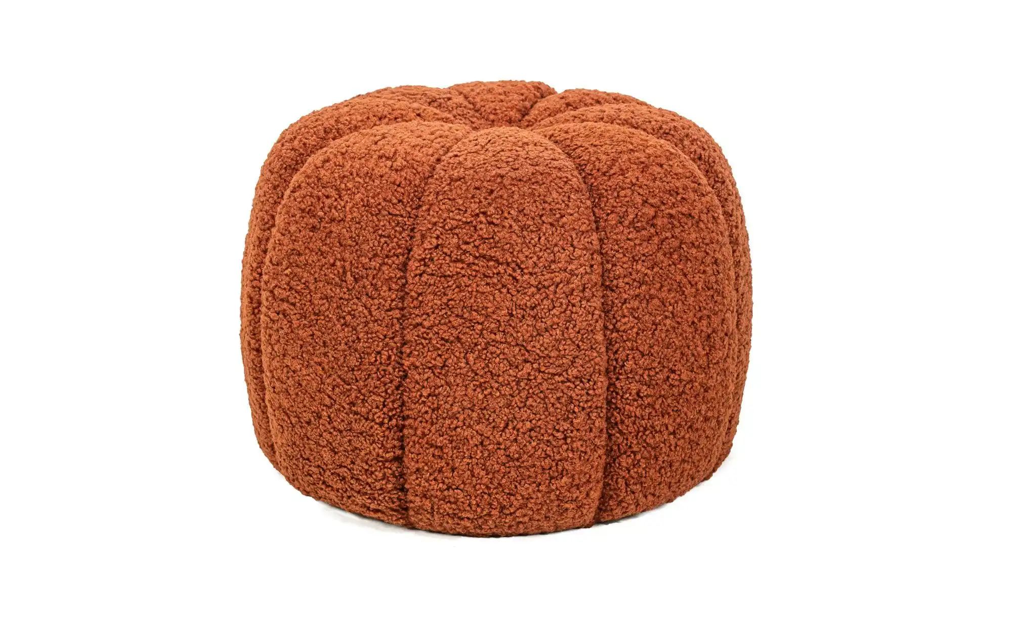 Pouf   ¦ rot ¦ Maße (cm): B: 50 H: 38 Polstermöbel > Hocker > Sitzpouf - Hö günstig online kaufen