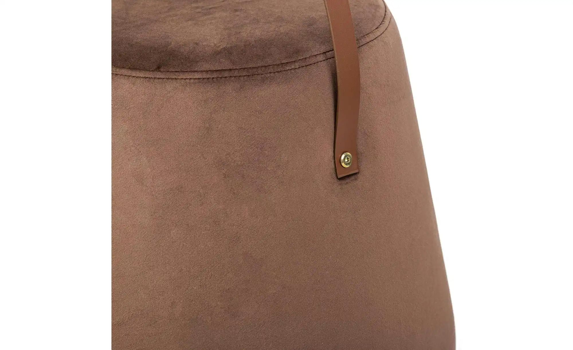 Pouf   ¦ braun ¦ Maße (cm): B: 42 H: 36 Polstermöbel > Hocker > Sitzpouf - günstig online kaufen