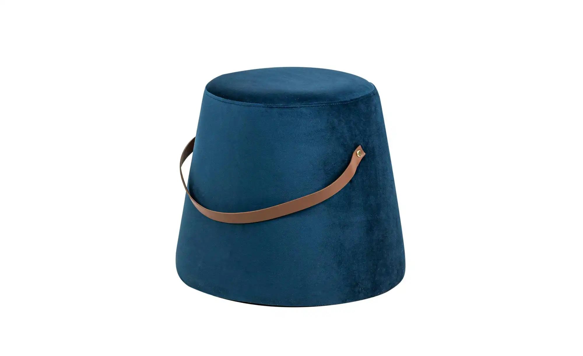 Pouf   ¦ blau ¦ Maße (cm): B: 42 H: 36 Polstermöbel > Hocker > Sitzpouf - H günstig online kaufen