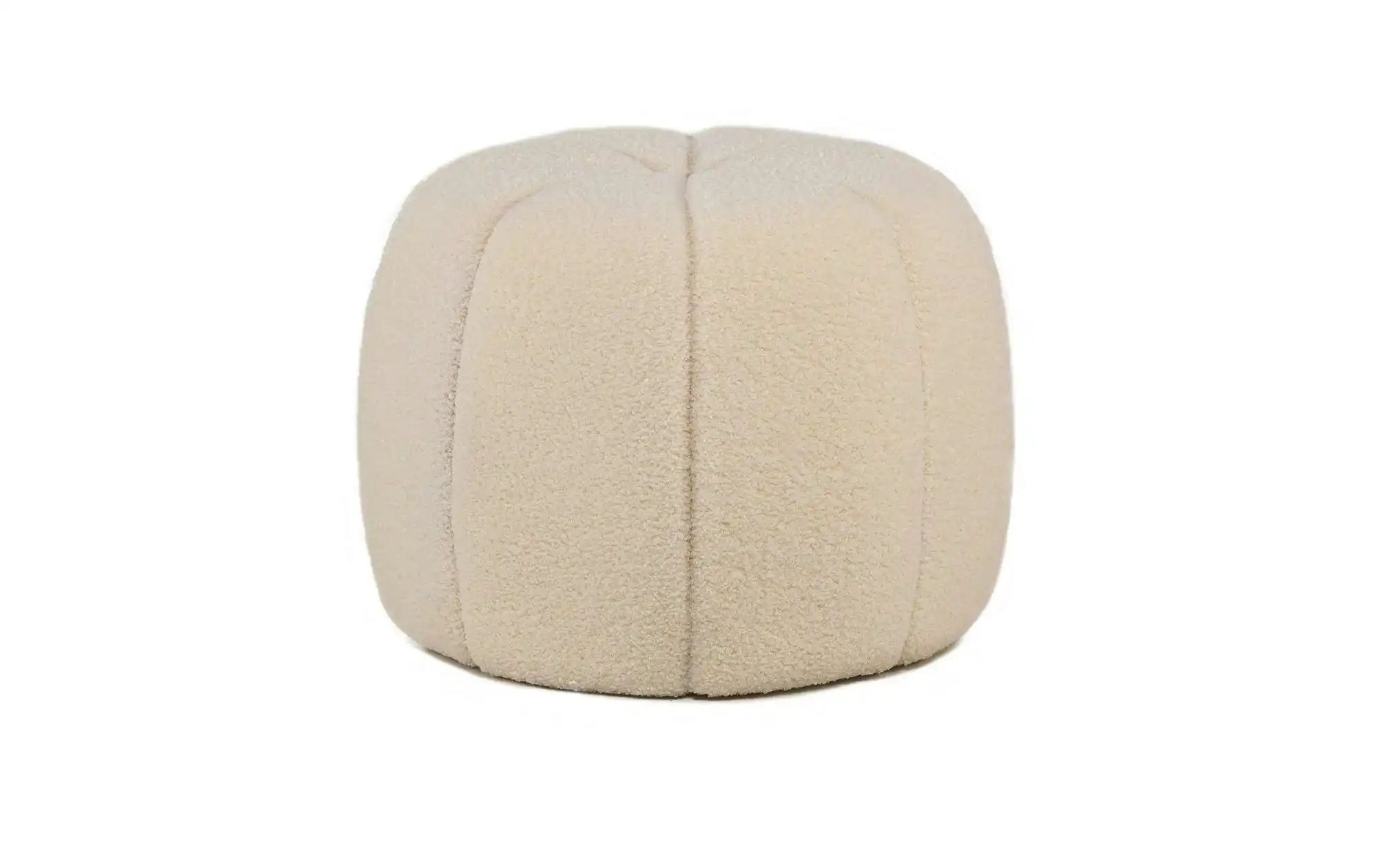 Pouf   ¦ creme ¦ Maße (cm): B: 50 H: 38 Polstermöbel > Hocker > Sitzpouf - günstig online kaufen