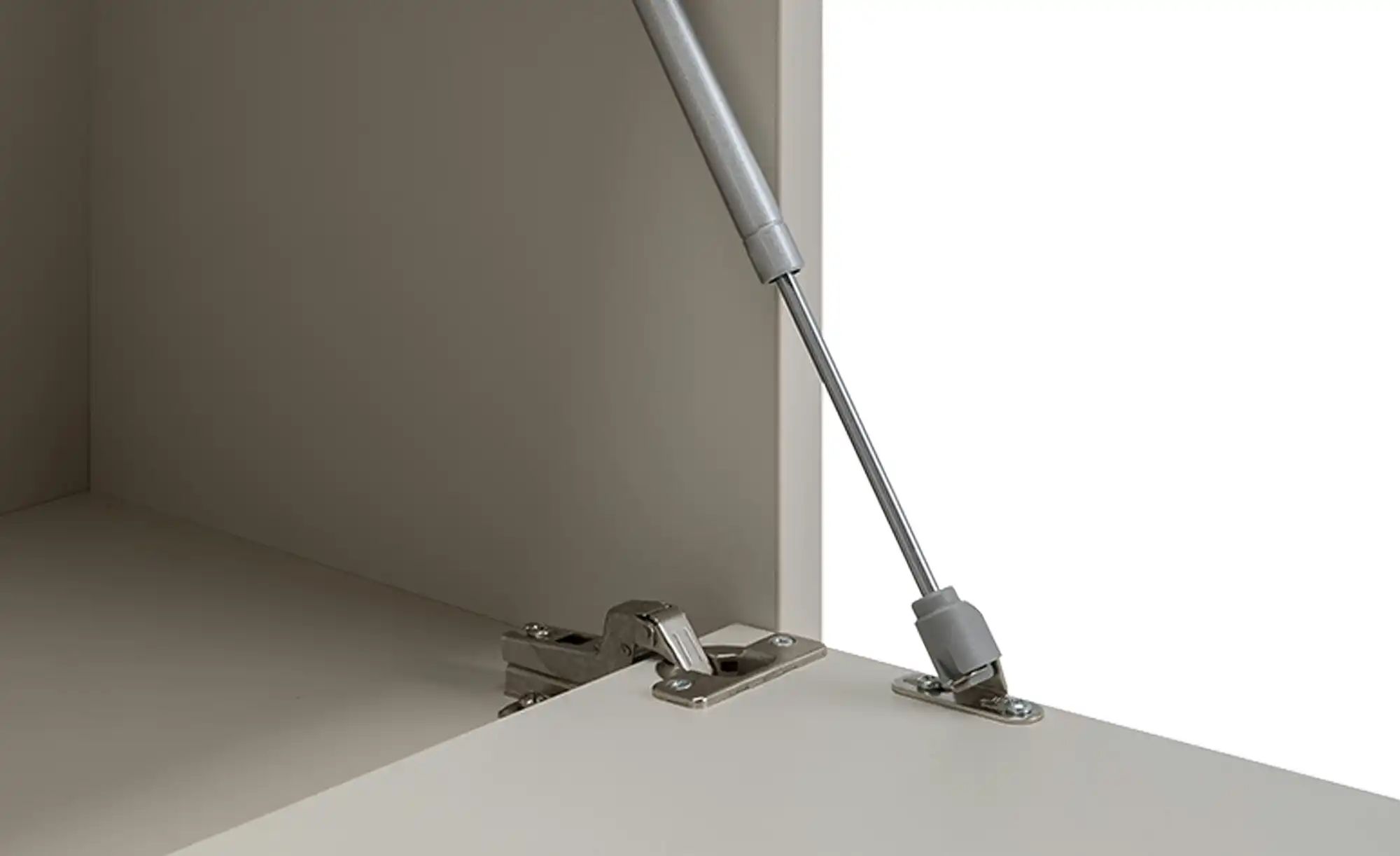 Highboard  Bjarne ¦ beige ¦ Maße (cm): B: 110,1 H: 140 T: 35.5 Kommoden & S günstig online kaufen