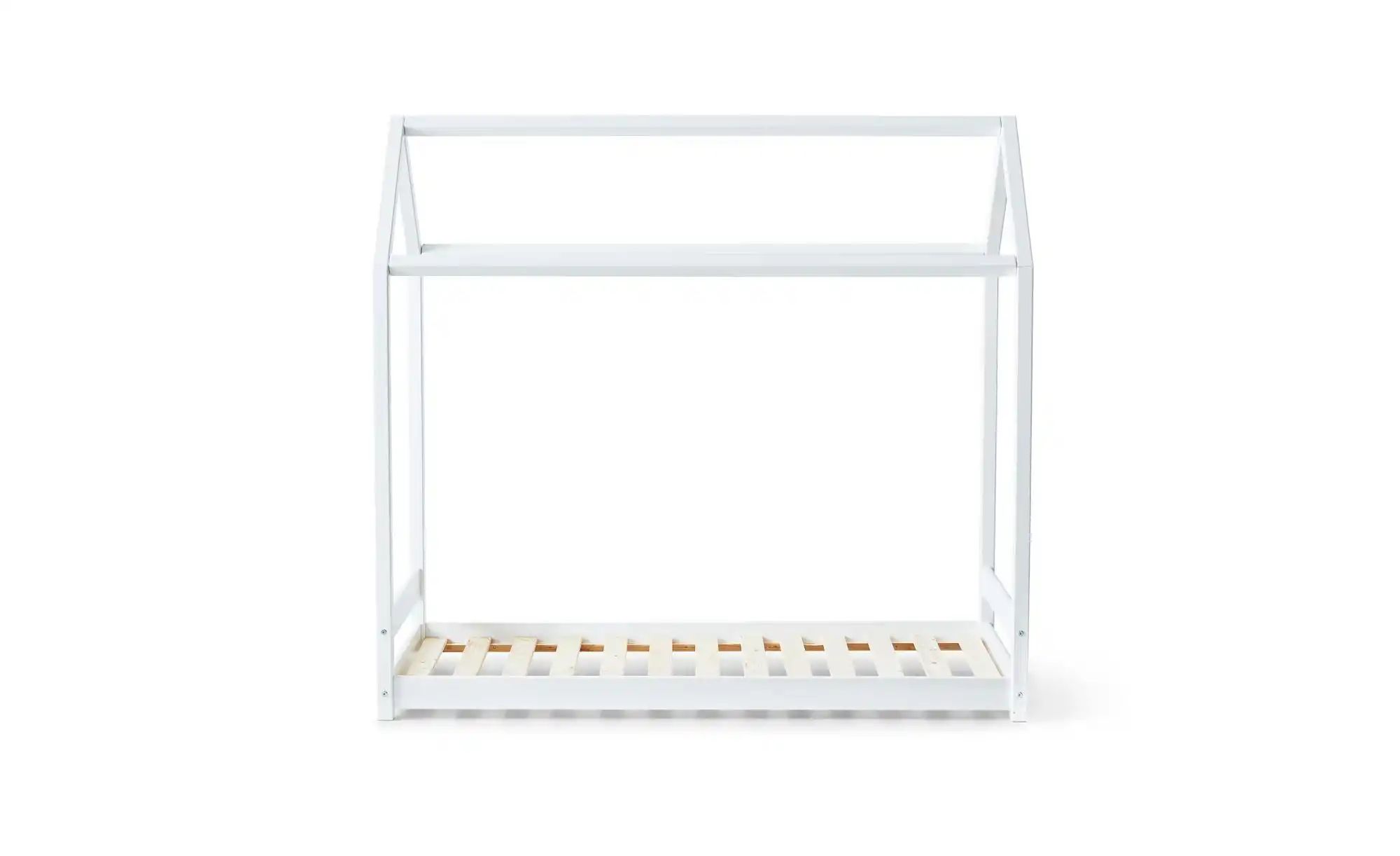 Hoppekids Motessori Hausbett   ¦ weiß ¦ Maße (cm): B: 76 H: 154 Betten > Be günstig online kaufen