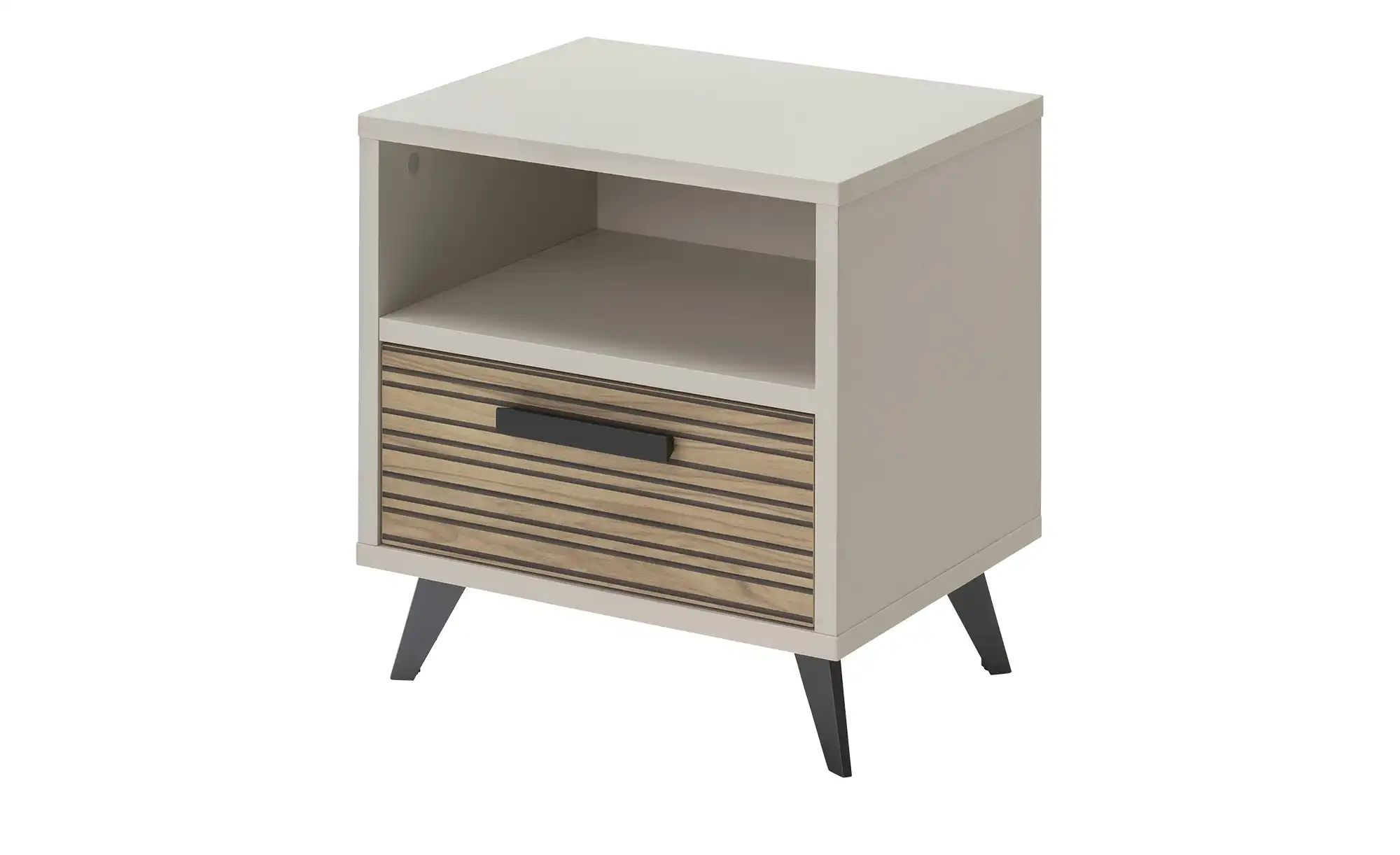 Nachtkommode  Bjarne  beige  Maße (cm): B: 50,4 H: 55,5 T: 40.5 | 08024183123044