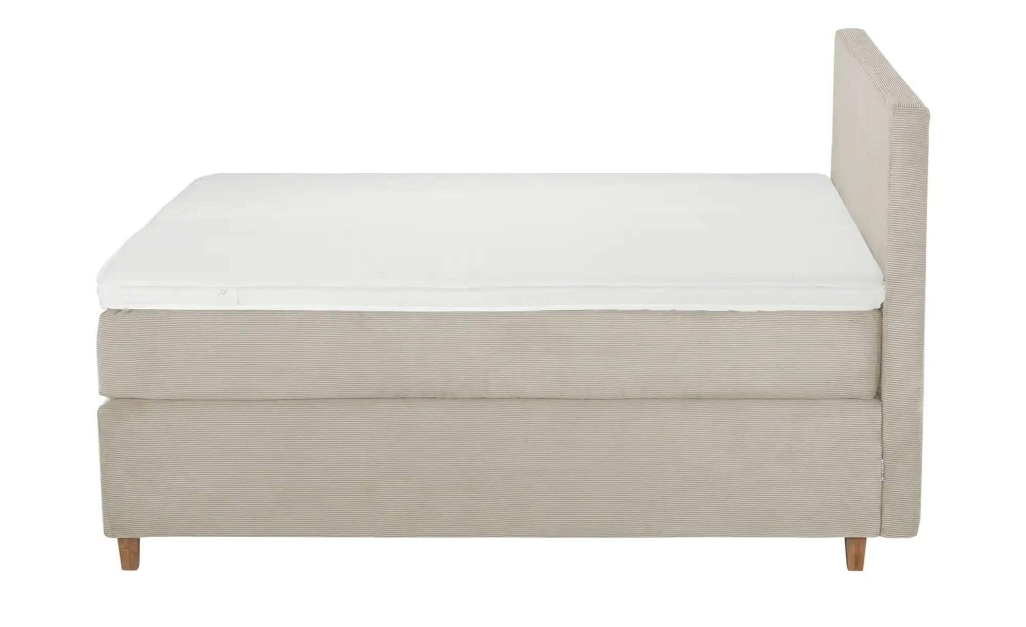 Jette Home Boxspringbett  Jette Flex ¦ beige ¦ Maße (cm): B: 145 H: 120,5 B günstig online kaufen