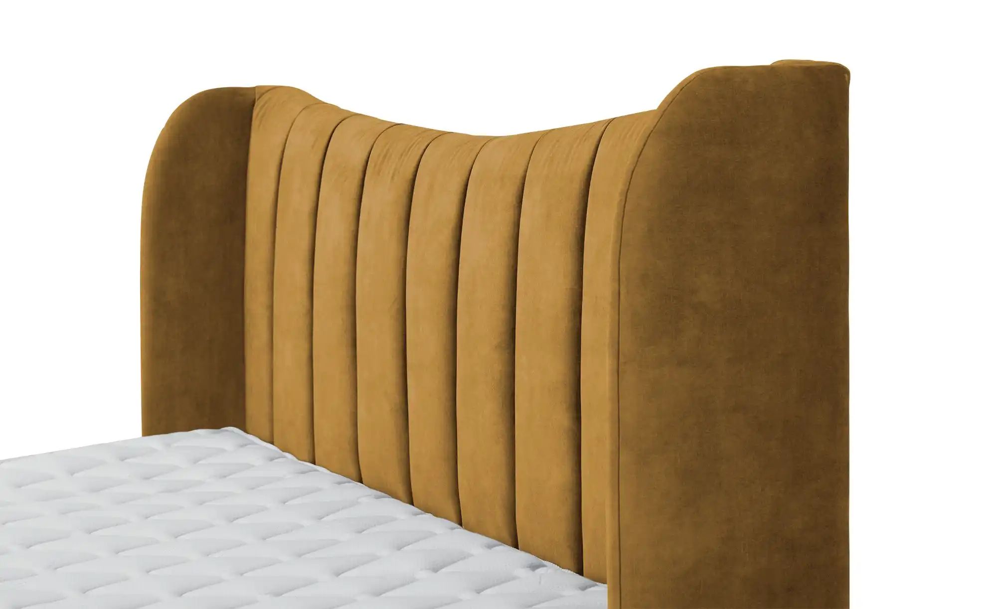 Thumbnail - Kings and Queens Boxspringbett Uldur ¦ gelb ¦ Maße (cm): B: 174 H: 122 Betten > Boxspringbetten > Boxspringbetten 160x2...