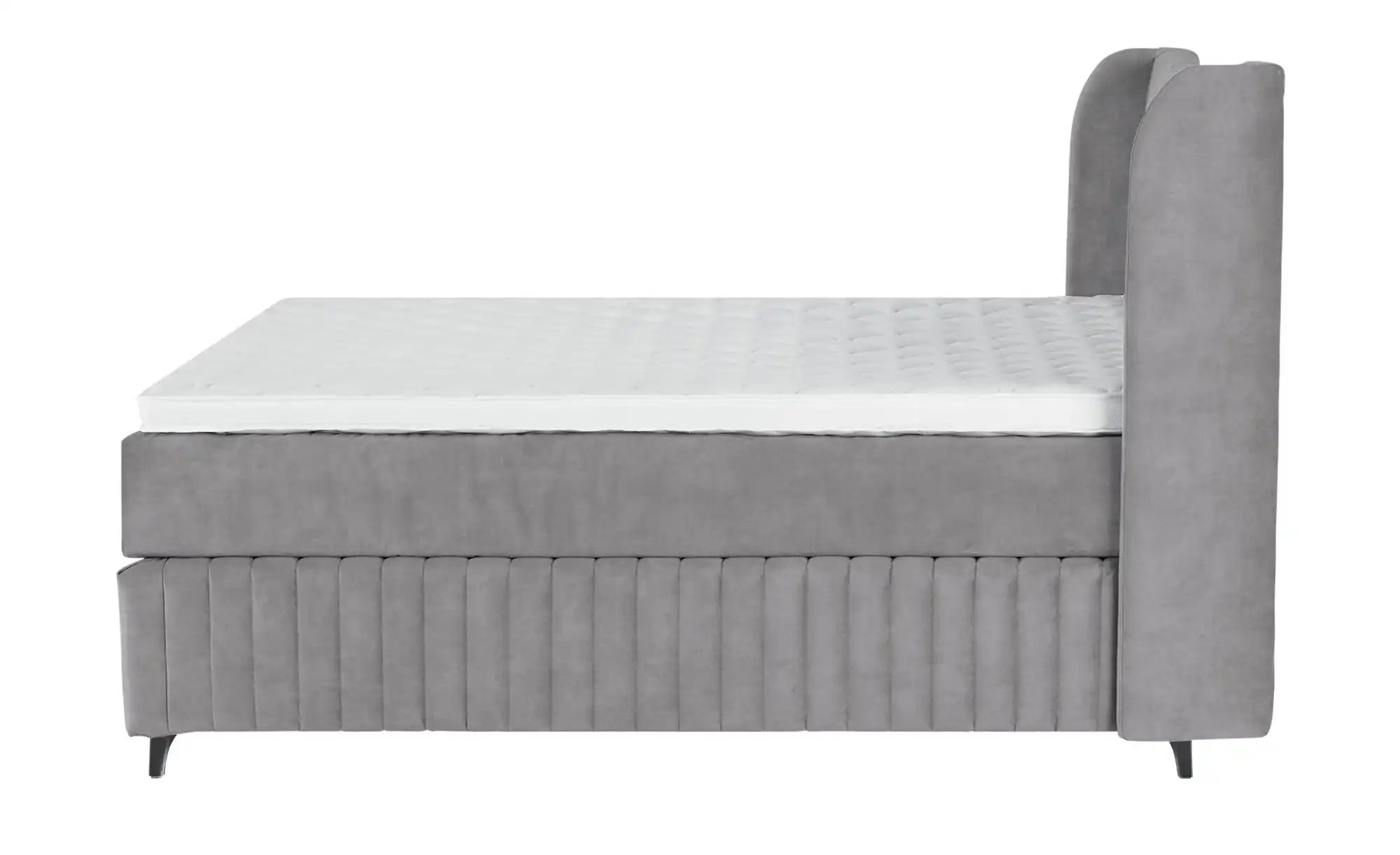 Thumbnail - Kings and Queens Boxspringbett  Uldur ¦ grau ¦ Maße (cm): B: 194 H: 122 Betten > Boxspringbetten - Höffner