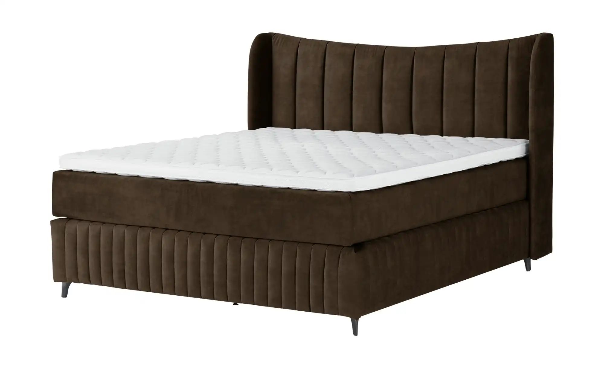 Kings and Queens Boxspringbett  Uldur ¦ braun ¦ Maße (cm): B: 214 H: 122 Be günstig online kaufen