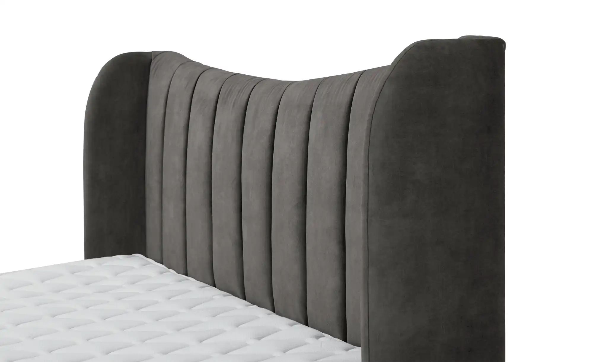 Thumbnail - Kings and Queens Boxspringbett  Uldur ¦ grau ¦ Maße (cm): B: 194 H: 122 Betten > Boxspringbetten - Höffner