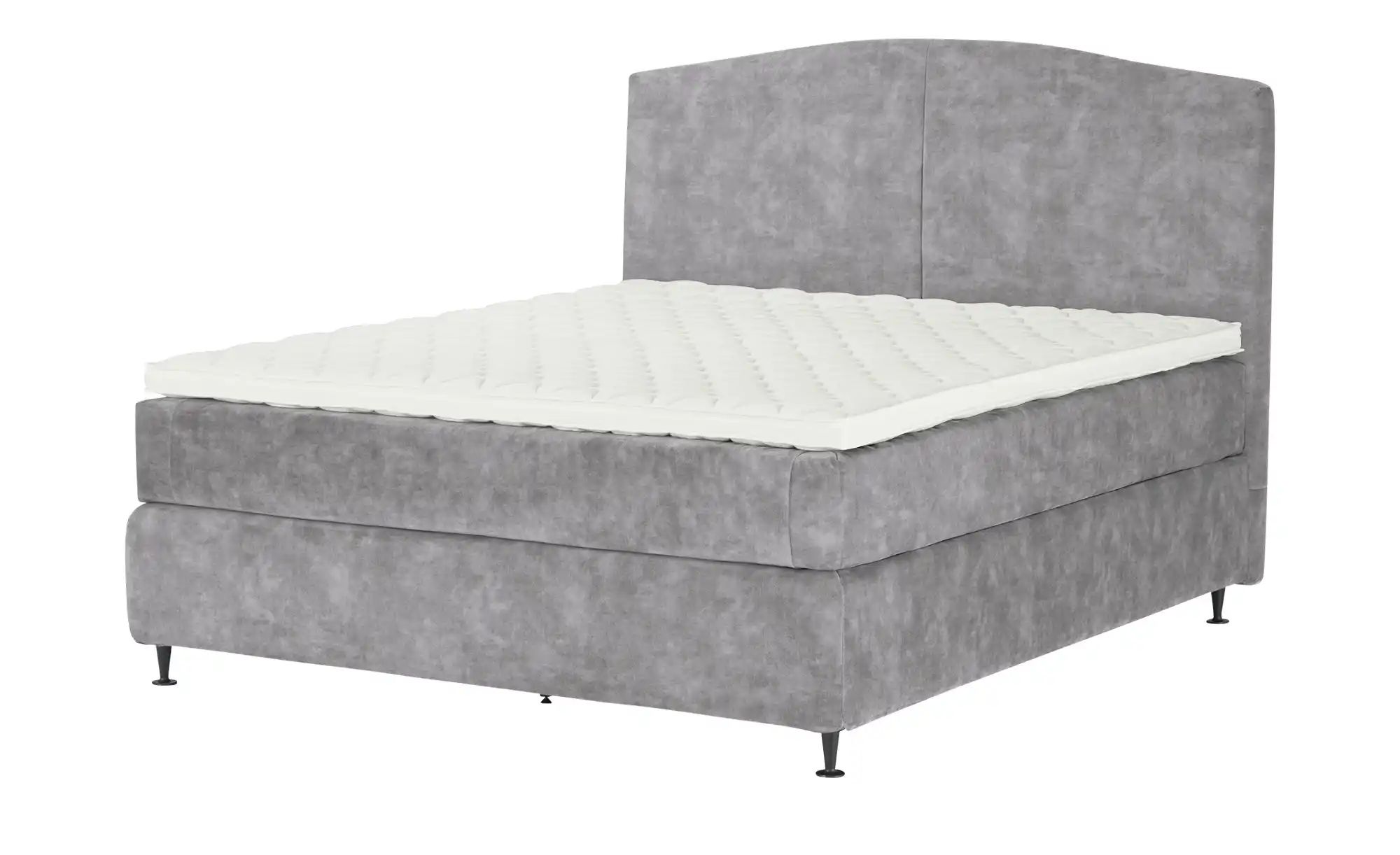 Kings and Queens Boxspringbett  Skyer ¦ grau ¦ Maße (cm): B: 164 H: 132 Bet günstig online kaufen