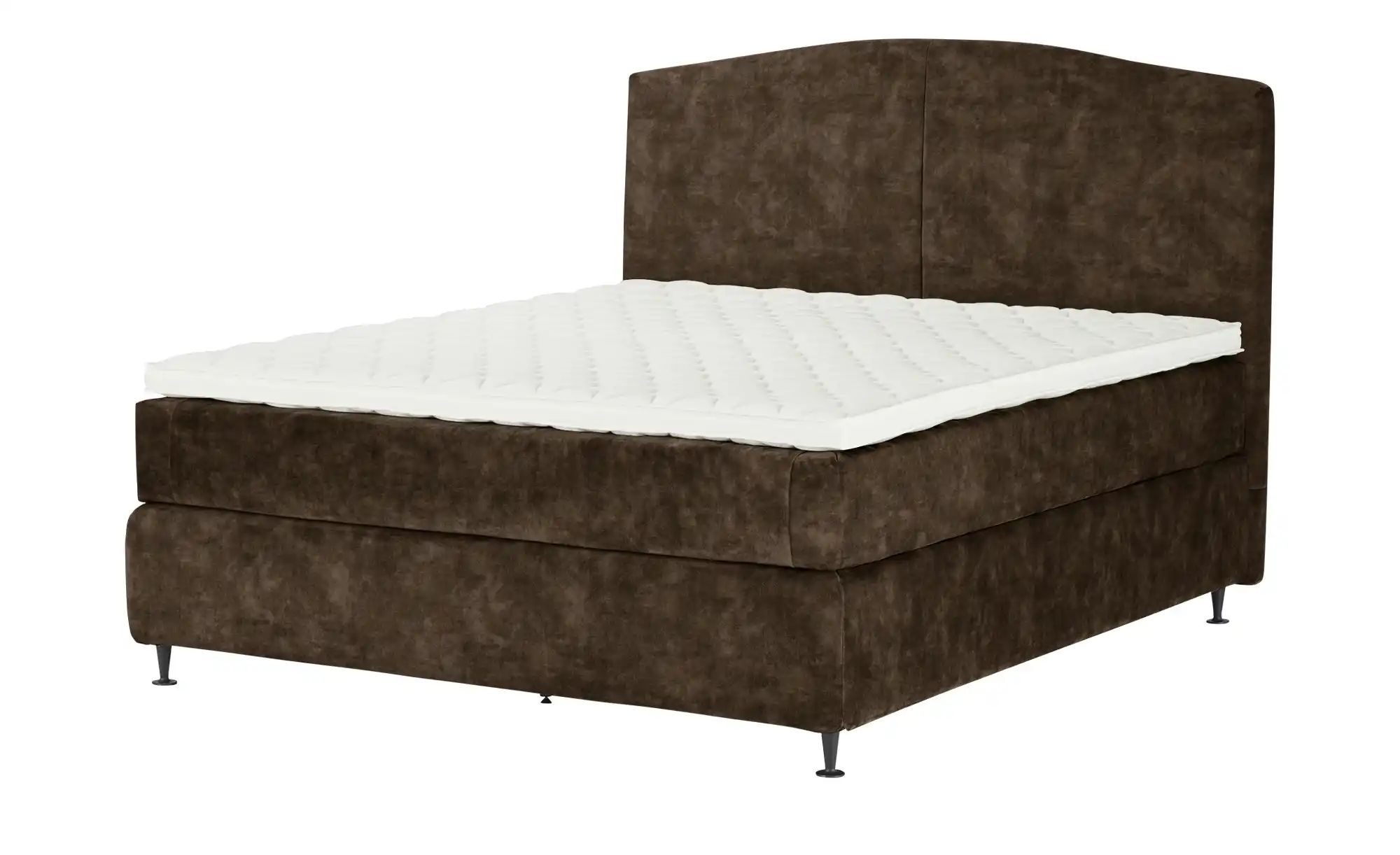 Kings and Queens Boxspringbett  Skyer ¦ braun ¦ Maße (cm): B: 164 H: 132 Be günstig online kaufen