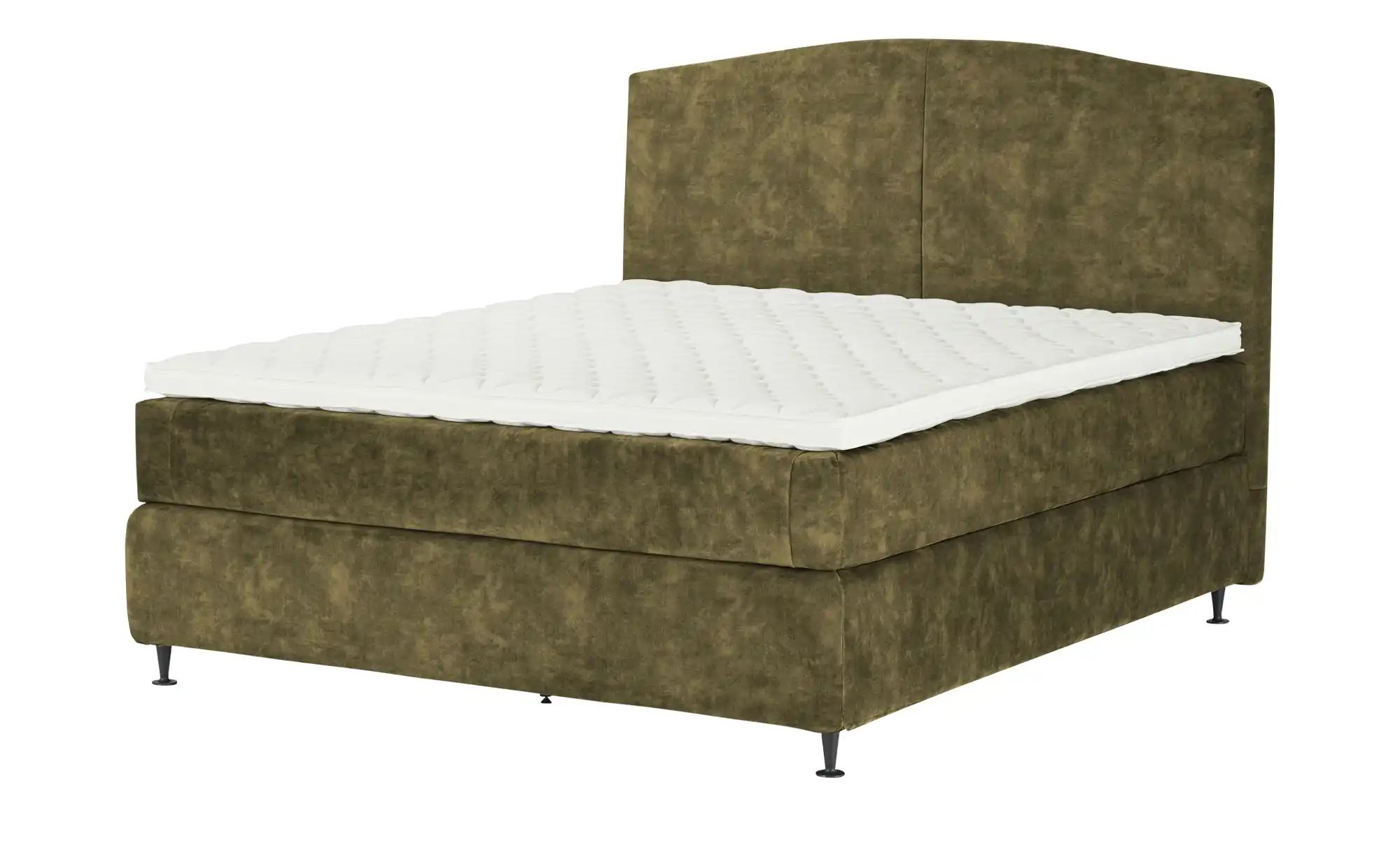 Kings and Queens Boxspringbett  Skyer ¦ grün ¦ Maße (cm): B: 164 H: 132 Bet günstig online kaufen