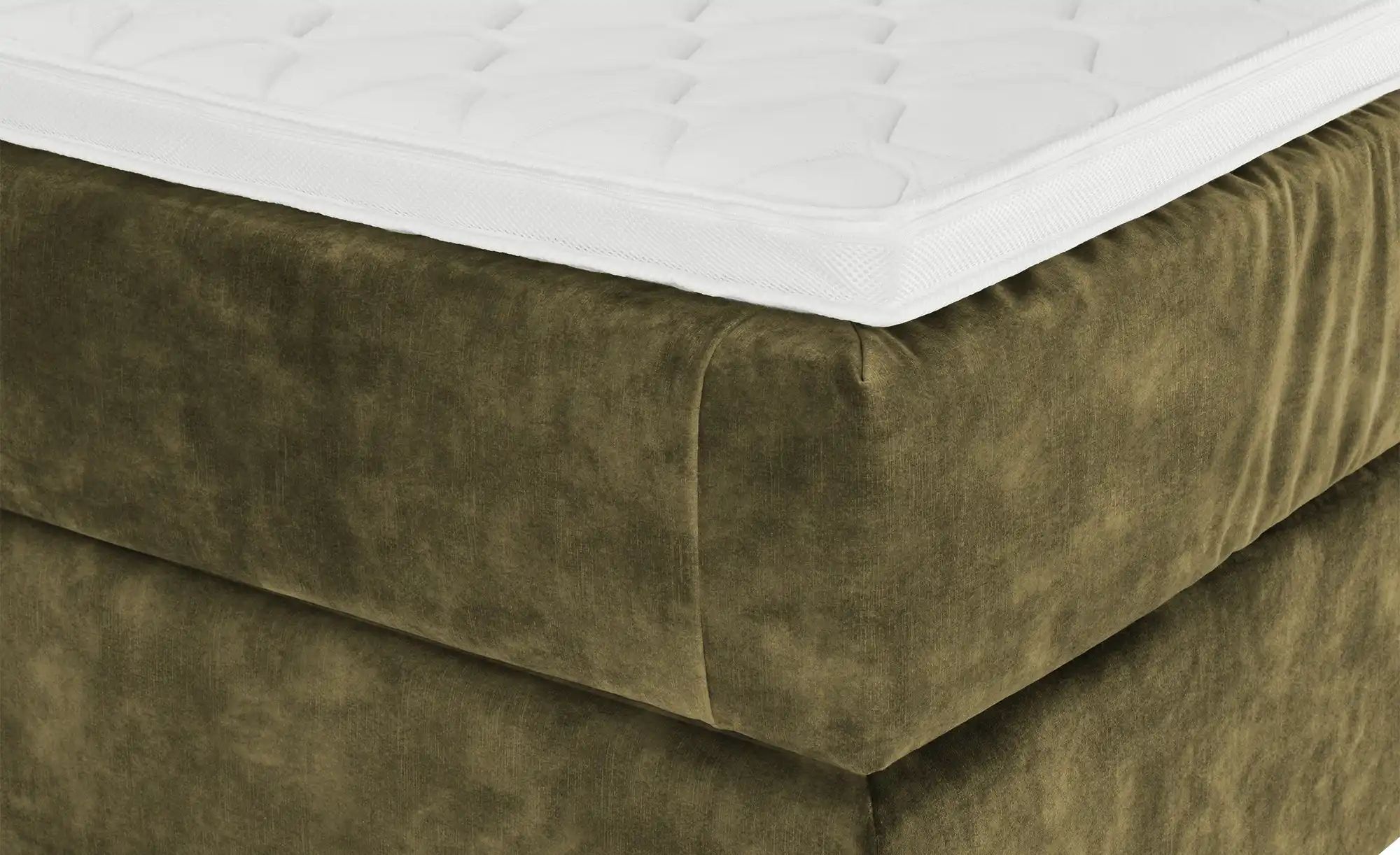 Thumbnail - Kings and Queens Boxspringbett Skyer ¦ grün ¦ Maße (cm): B: 204 H: 132 Betten > Boxspringbetten > Boxspringbetten 200x2...