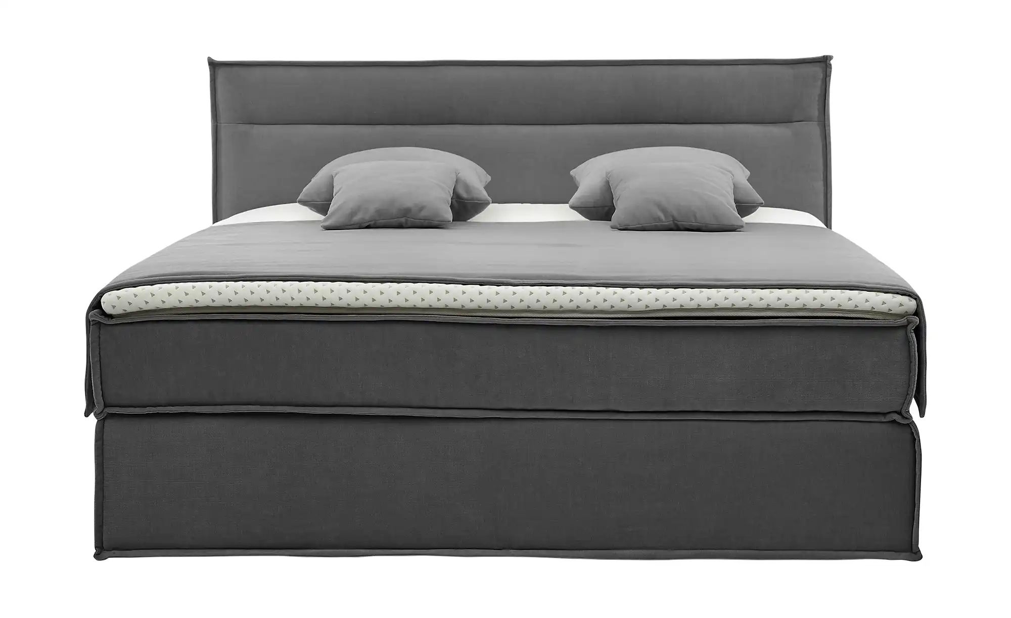 Musterring Boxspringbett  JustB! ¦ grau ¦ Maße (cm): B: 180 H: 115 Betten > günstig online kaufen