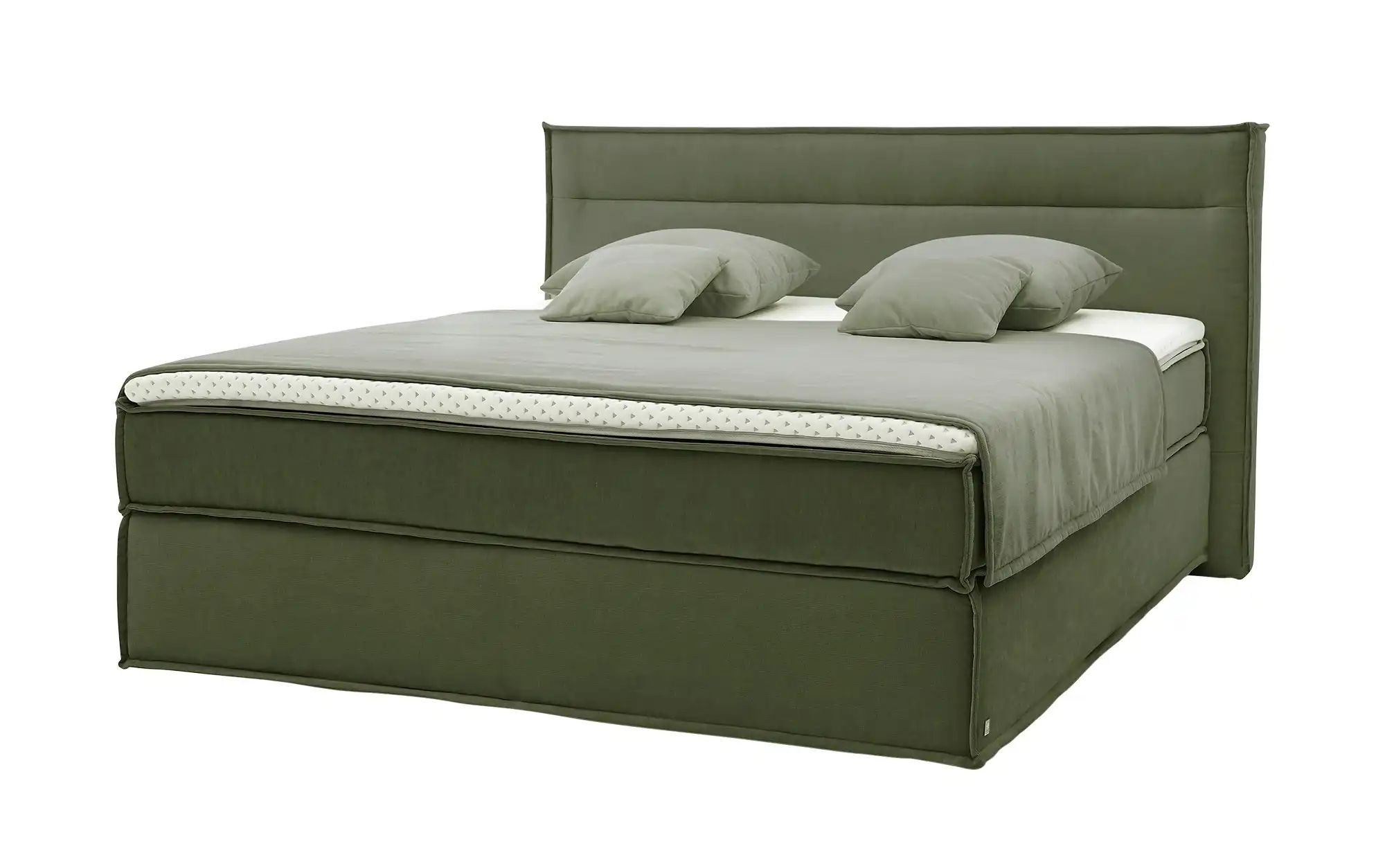 Musterring Boxspringbett  JustB! ¦ grün ¦ Maße (cm): B: 200 H: 115 Betten > günstig online kaufen