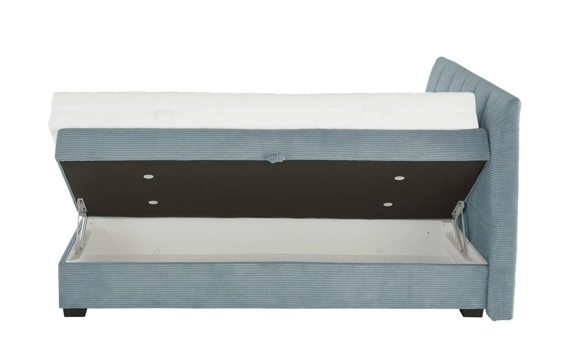 vanDoorn Boxspringbett  Chiara 2.0 ¦ blau ¦ Maße (cm): B: 192 H: 107 Betten günstig online kaufen
