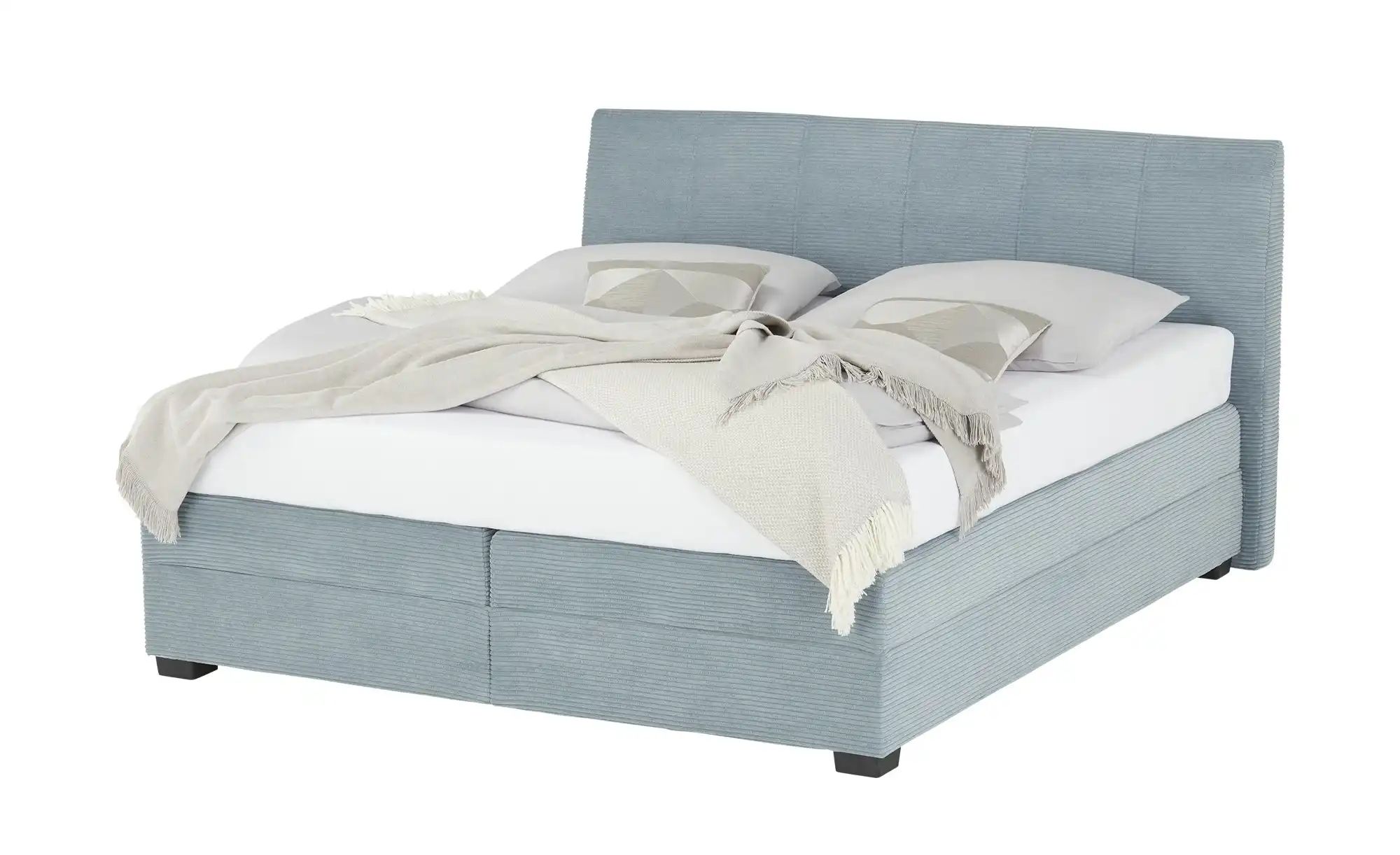 vanDoorn Boxspringbett  Chiara 2.0 ¦ blau ¦ Maße (cm): B: 192 H: 107 Betten günstig online kaufen