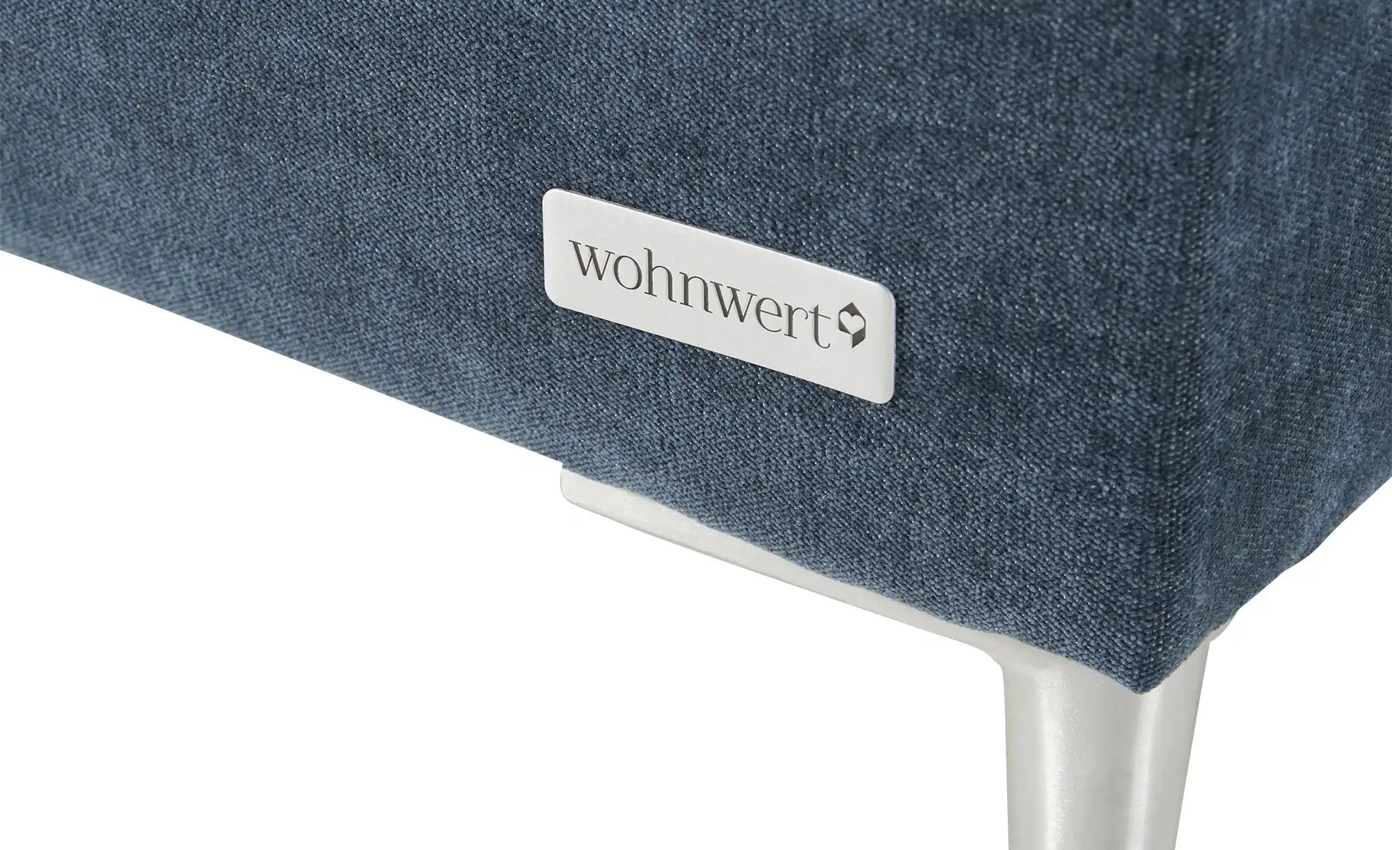 Wohnwert Polsterbett  Tauris 2.0 ¦ blau ¦ Maße (cm): B: 154 H: 119 Betten > günstig online kaufen