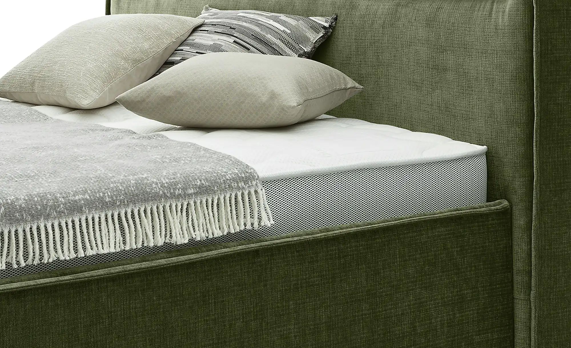 Thumbnail - Musterring Polsterbett JustB! ¦ grün ¦ Maße (cm): B: 166 H: 115 Betten > Komfortbetten - Höffner