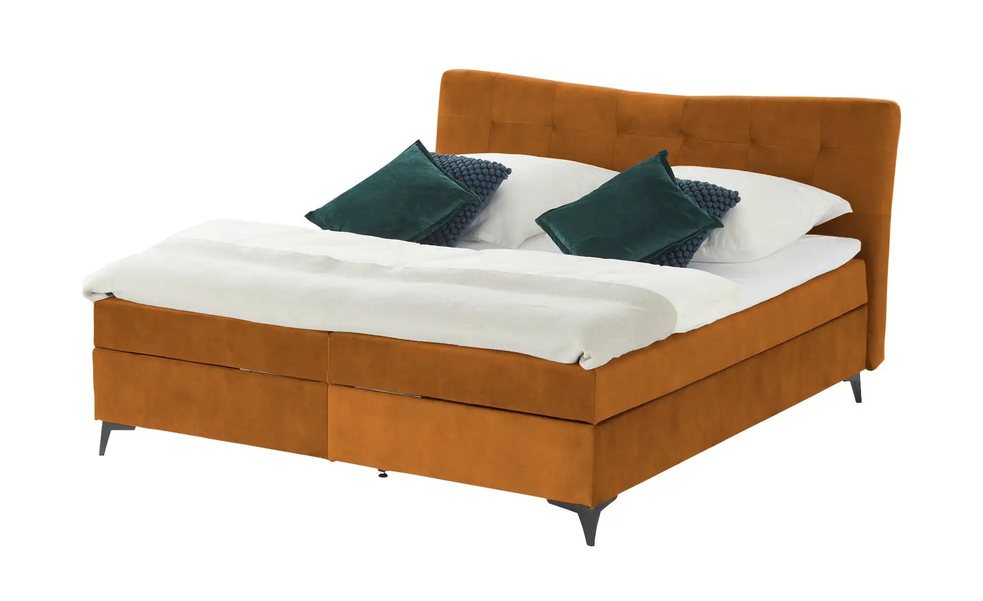 Boxbett mit Bettkasten Melrose ¦ orange ¦ Maße (cm): B: 182 H: 109 Betten > günstig online kaufen