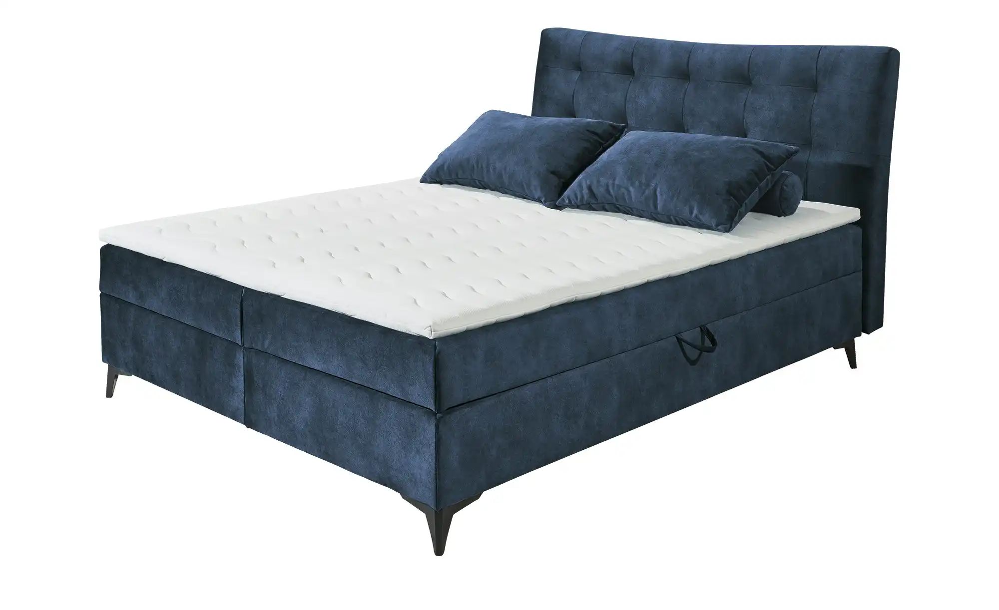 Boxbett mit Bettkasten Melrose ¦ blau ¦ Maße (cm): B: 182 H: 109 Betten > P günstig online kaufen