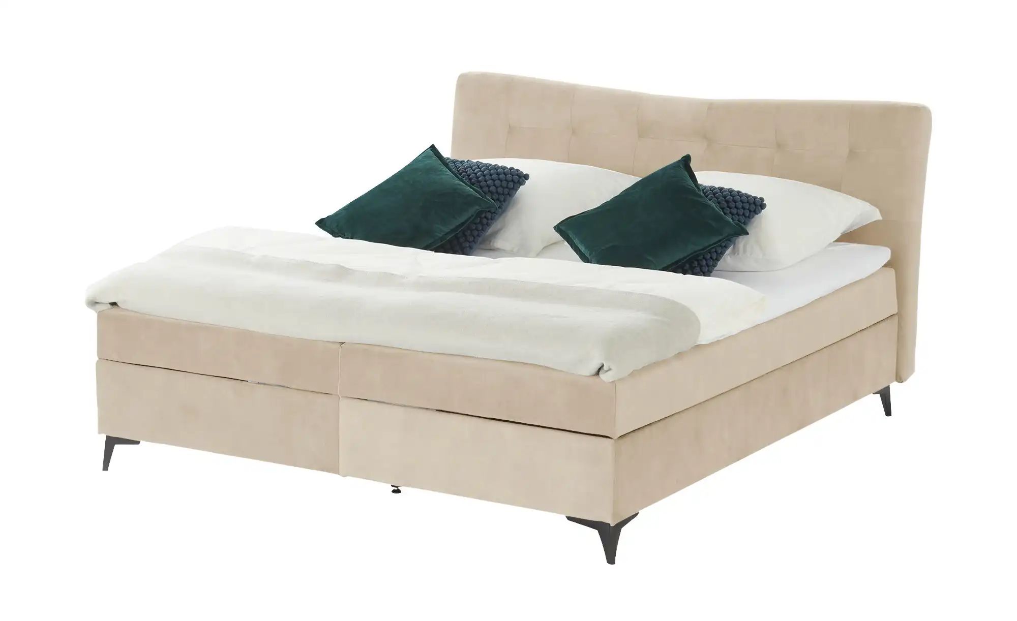 Boxbett mit Bettkasten Melrose ¦ creme ¦ Maße (cm): B: 182 H: 109 Betten > günstig online kaufen