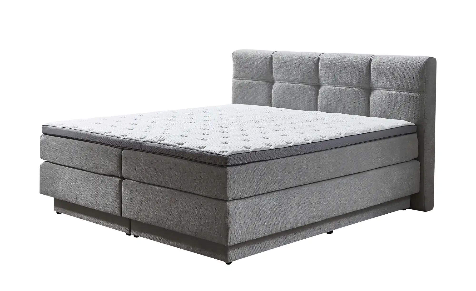 uno Boxspringbett  Chicago ¦ grau ¦ Maße (cm): B: 188 H: 112 Betten > Boxsp günstig online kaufen