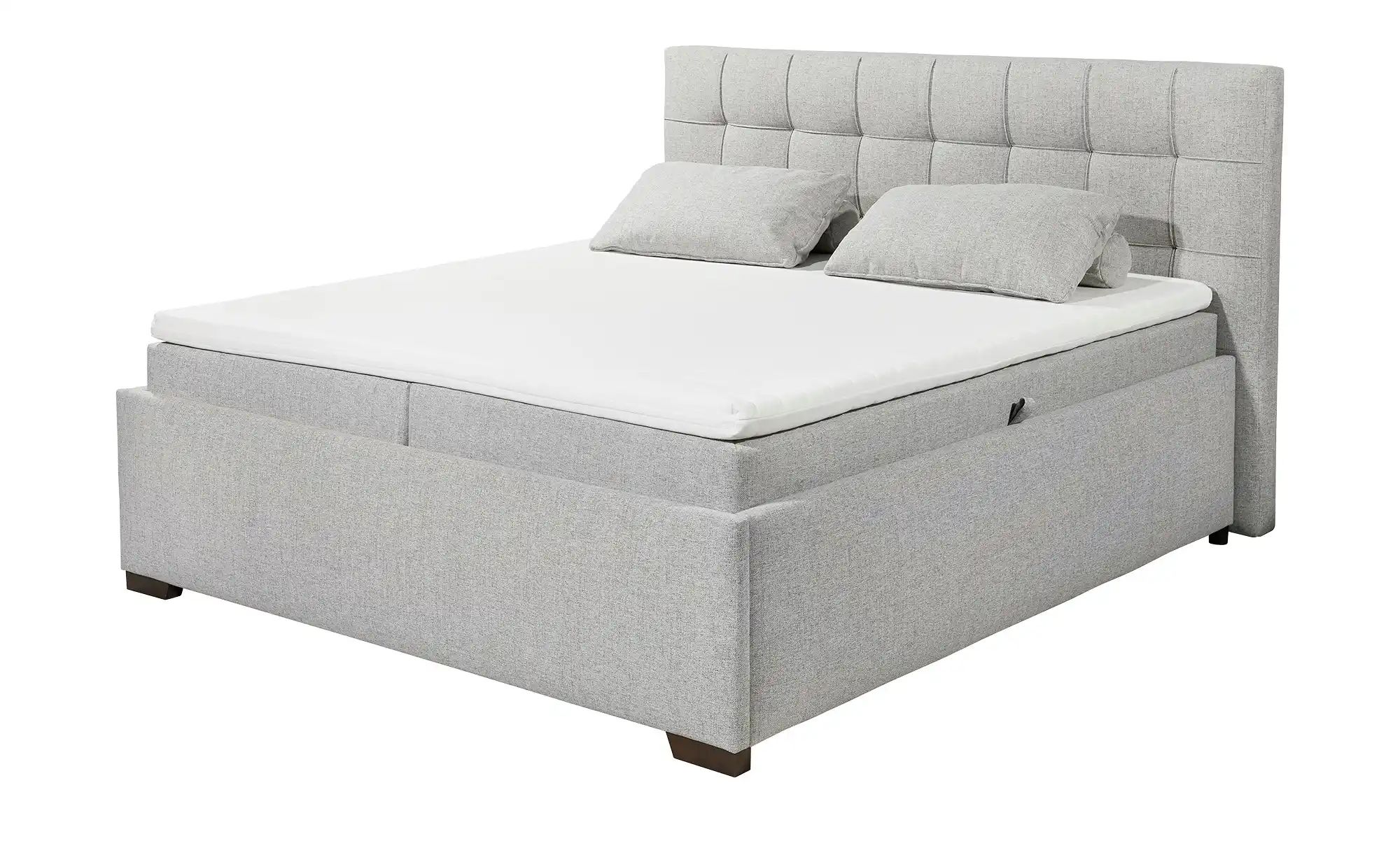 Boxbett mit Bettkasten Artos ¦ grau ¦ Maße (cm): B: 203 H: 123 Betten > Pol günstig online kaufen